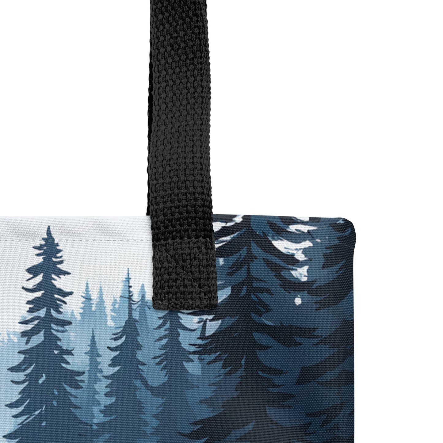 Big Foot By The River Tote Bag - Tote Bags - Discovery Co.