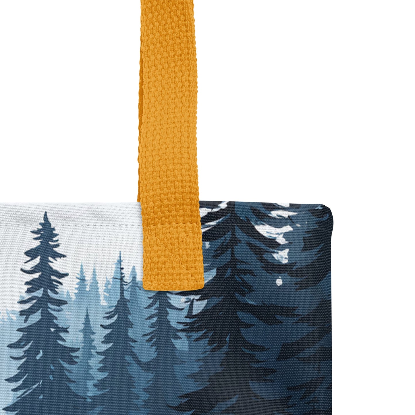 Big Foot By The River Tote Bag - Tote Bags - Discovery Co.