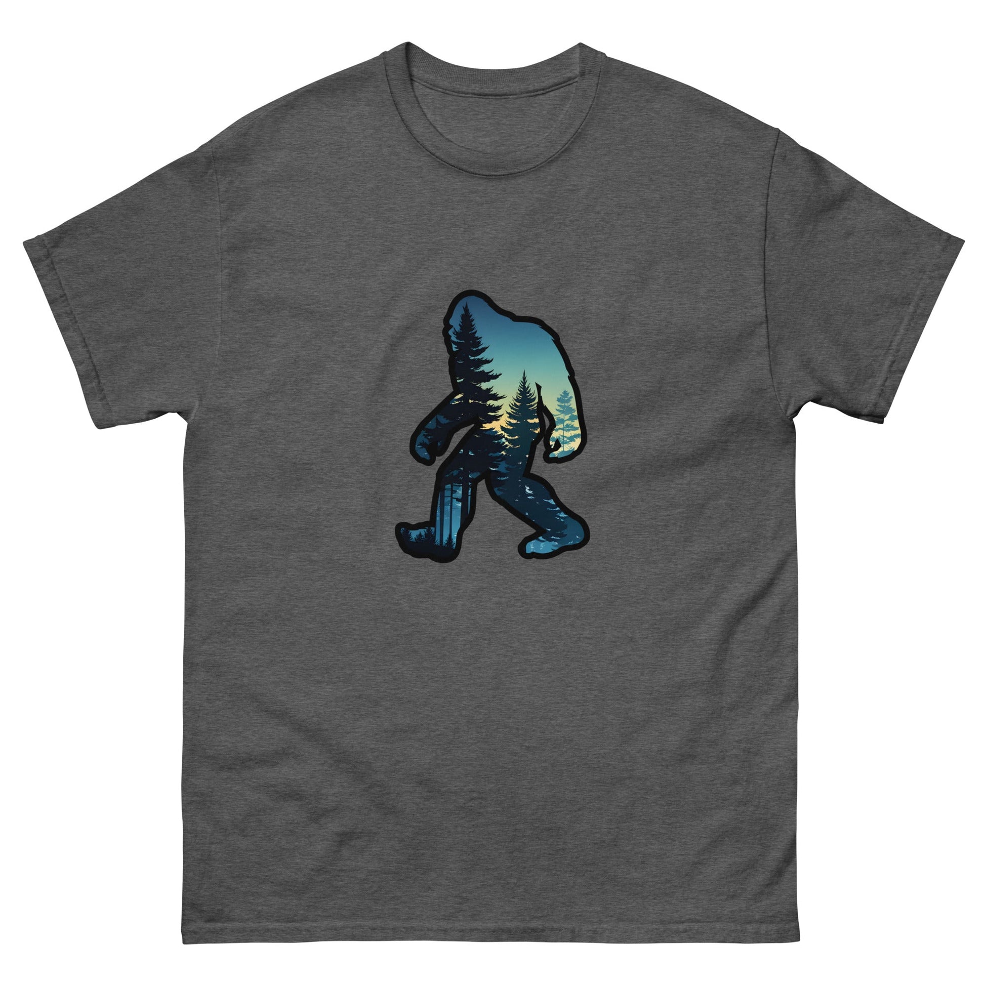 Big Foot Sunset Forest Women's Classic Tee - Women's Shirts - Discovery Co.