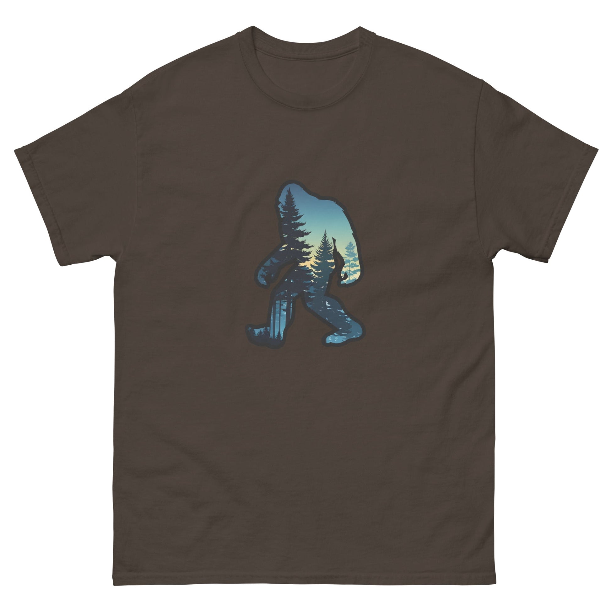 Big Foot Sunset Forest Women's Classic Tee - Women's Shirts - Discovery Co.