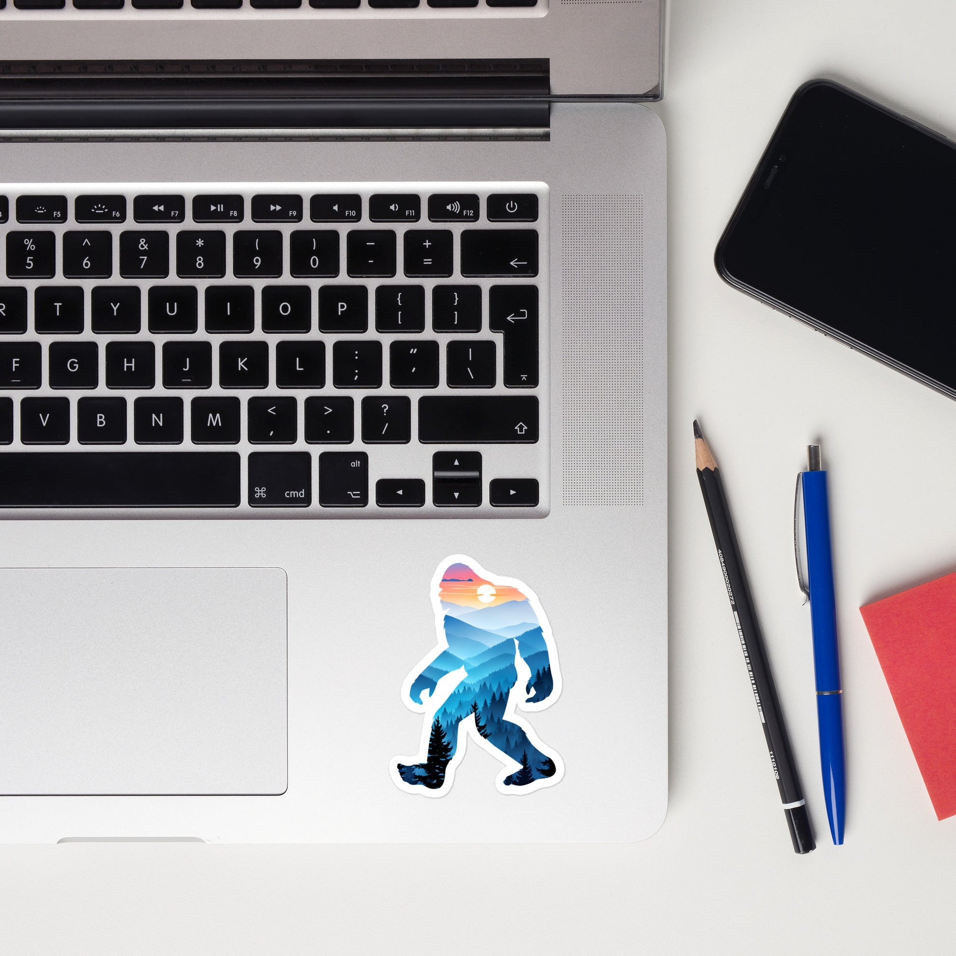 Bigfoot Blue Mountains Bubble - Free Stickers - Stickers - Discovery Co.