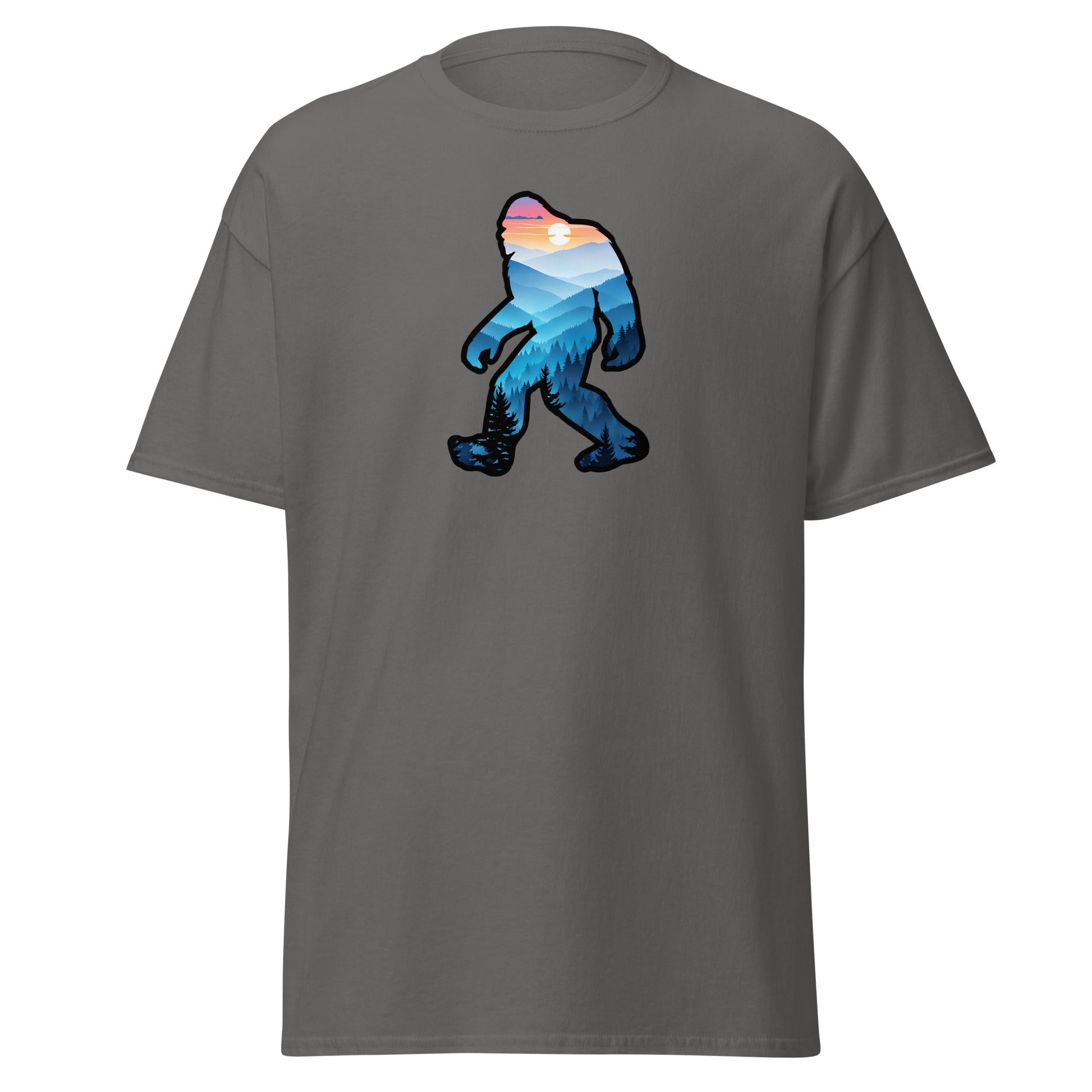 Bigfoot Blue Mountains Women's (Unisex) Classic Tee - Women's Shirts - Discovery Co.