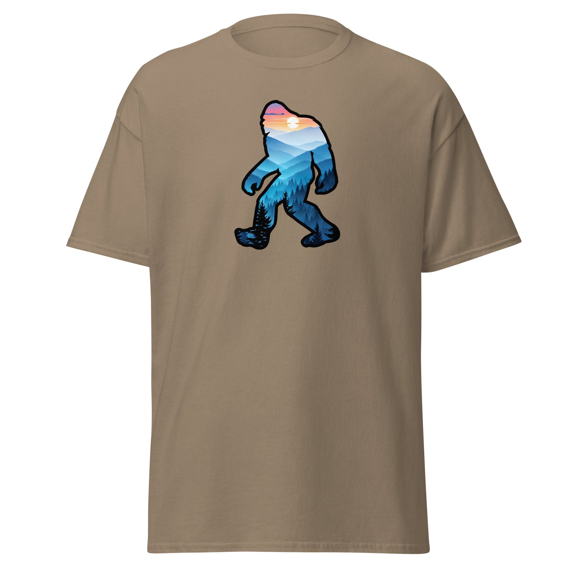 Bigfoot Blue Mountains Women's (Unisex) Classic Tee - Women's Shirts - Discovery Co.