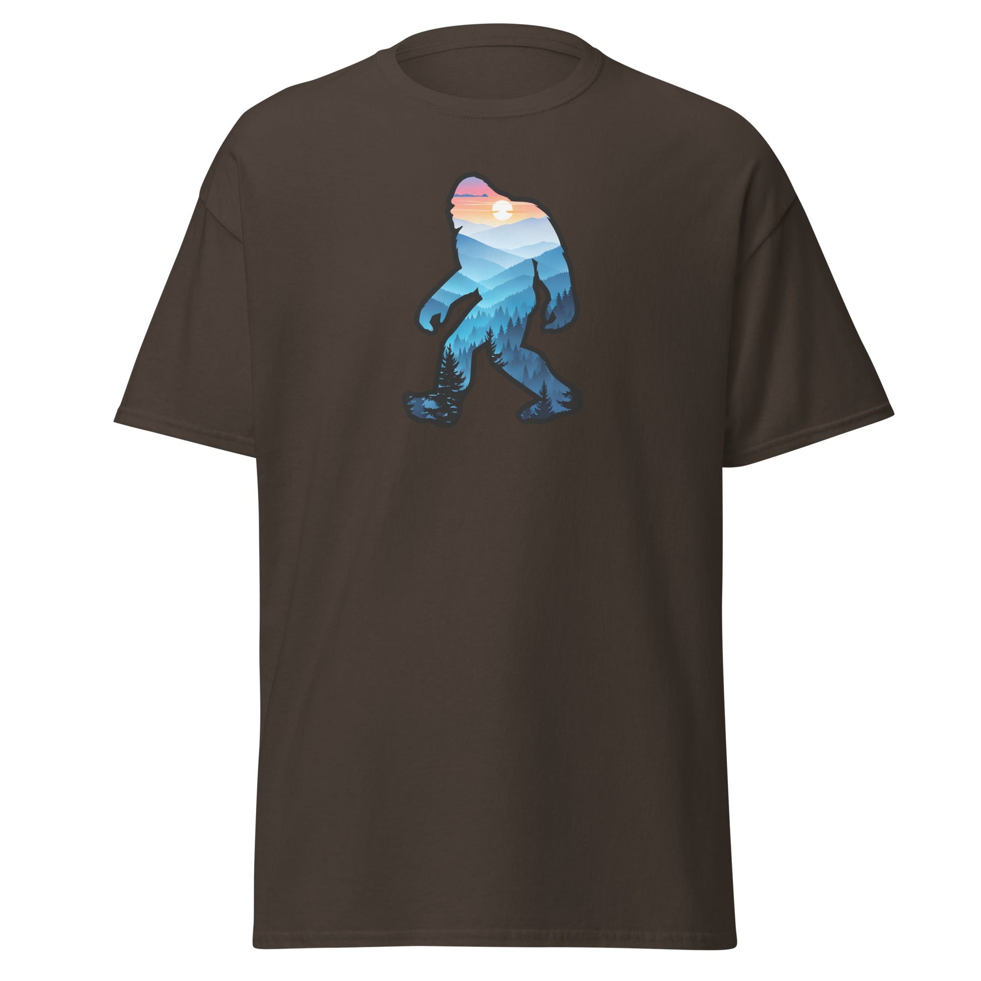 Bigfoot Blue Mountains Women's (Unisex) Classic Tee - Women's Shirts - Discovery Co.