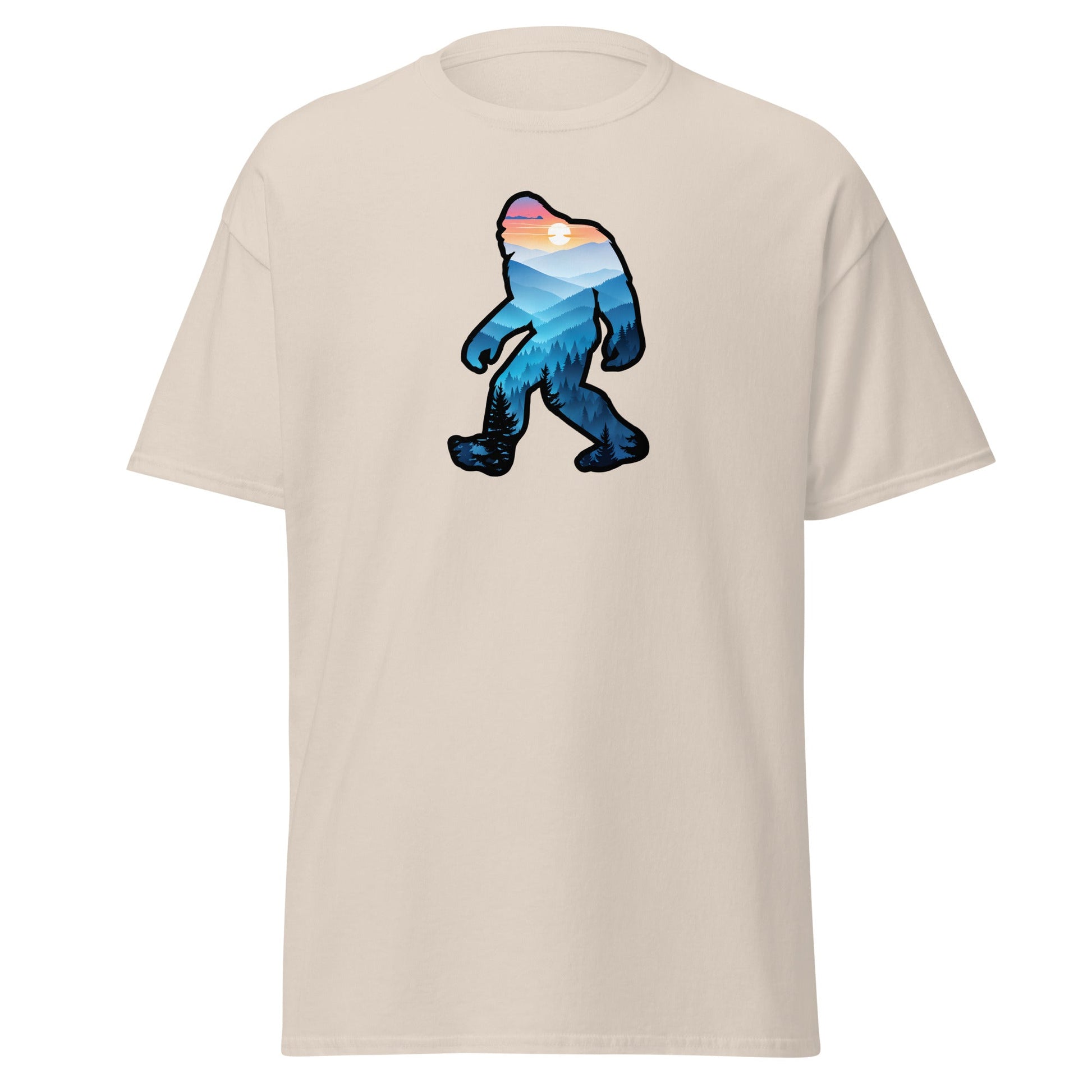 Bigfoot Blue Mountains Women's (Unisex) Classic Tee - Women's Shirts - Discovery Co.