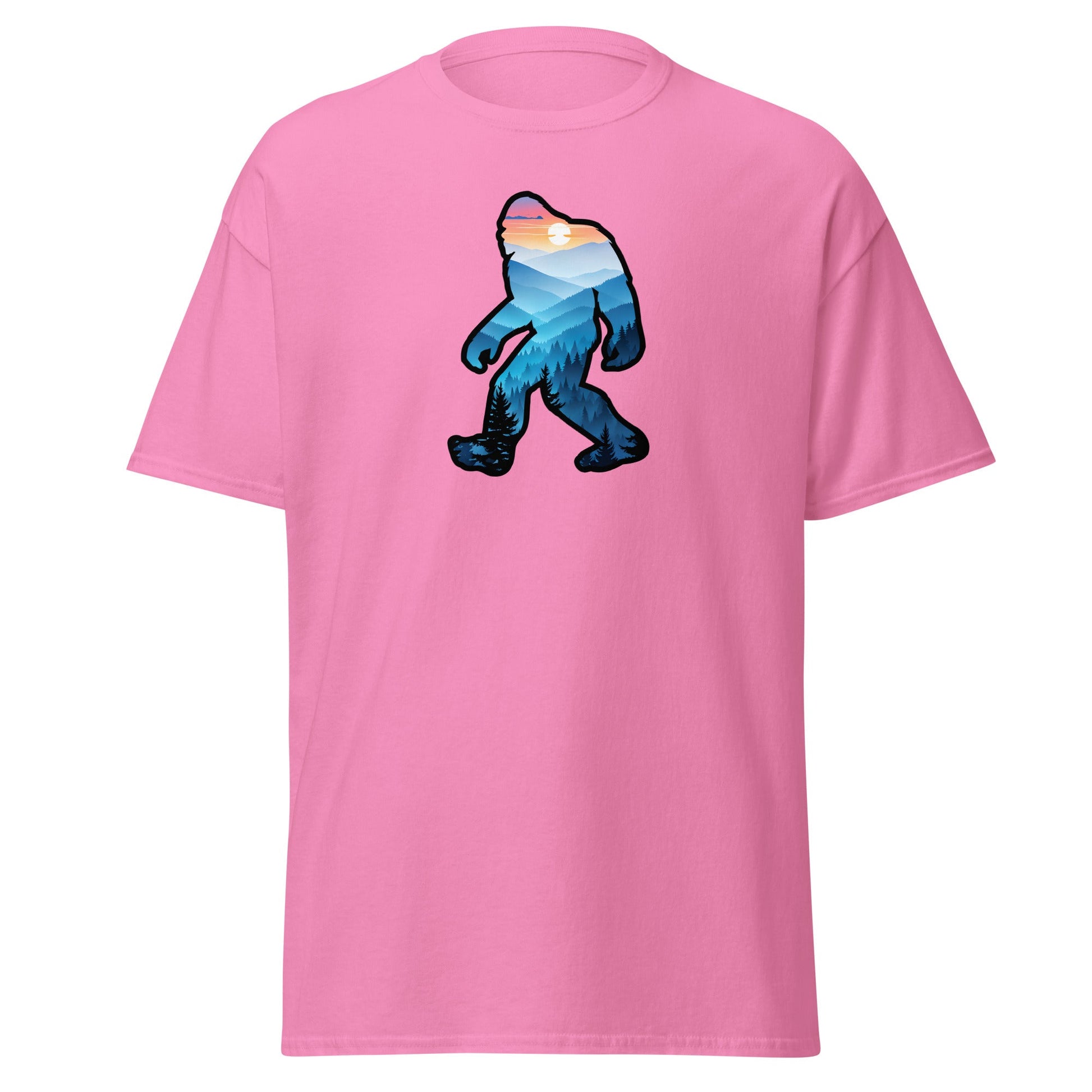Bigfoot Blue Mountains Women's (Unisex) Classic Tee - Women's Shirts - Discovery Co.