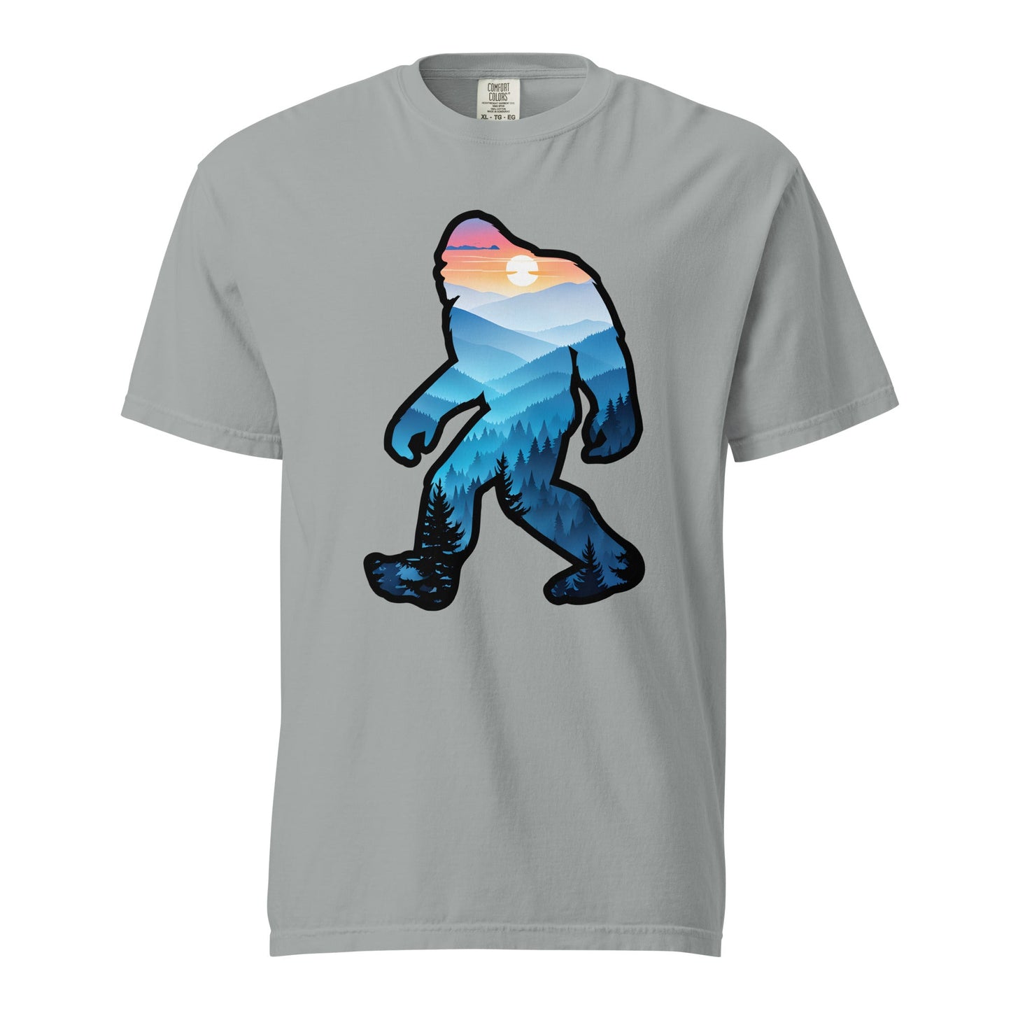Bigfoot Blue Mountains Women's (Unisex) Premium Tee - Women's Shirts - Discovery Co.