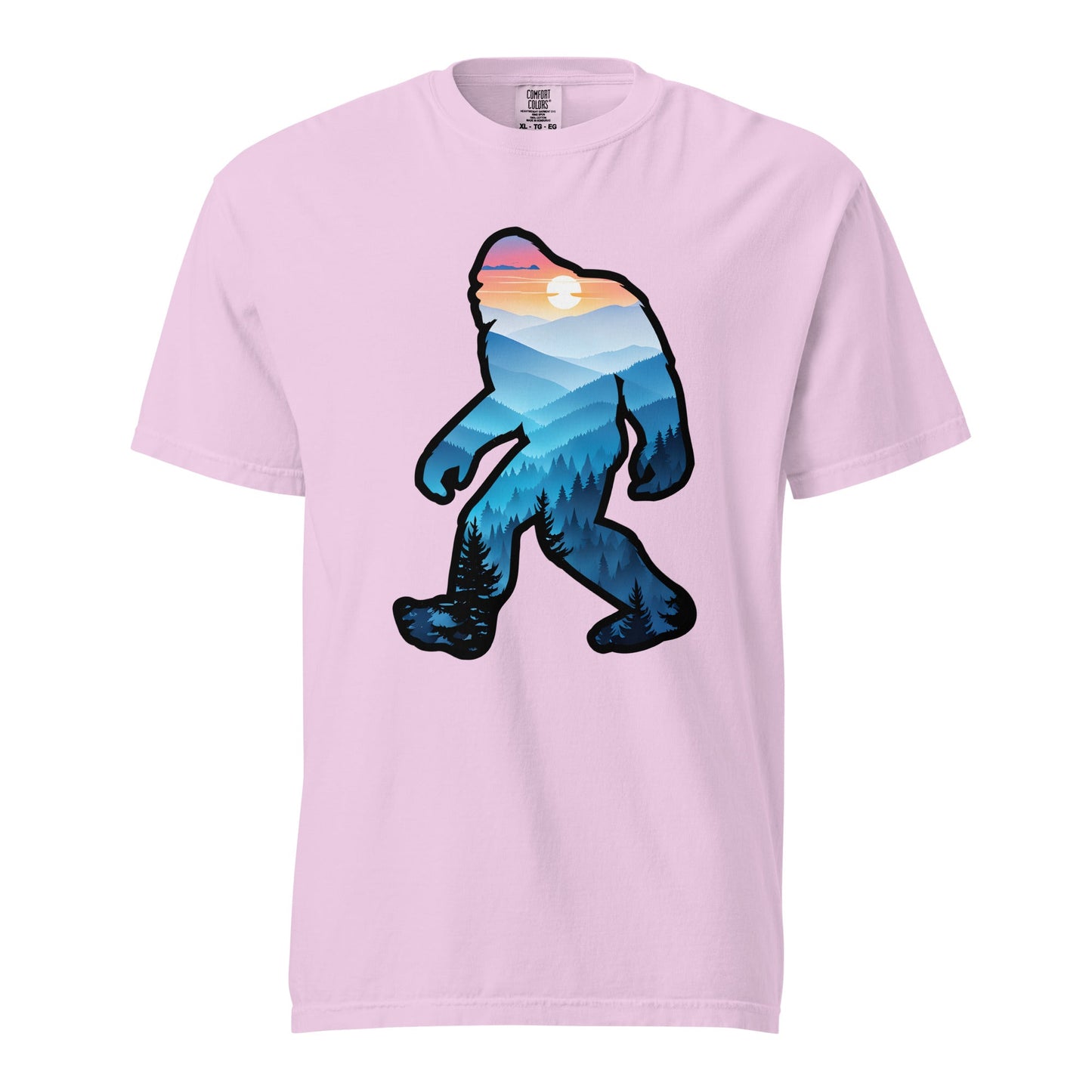 Bigfoot Blue Mountains Women's (Unisex) Premium Tee - Women's Shirts - Discovery Co.