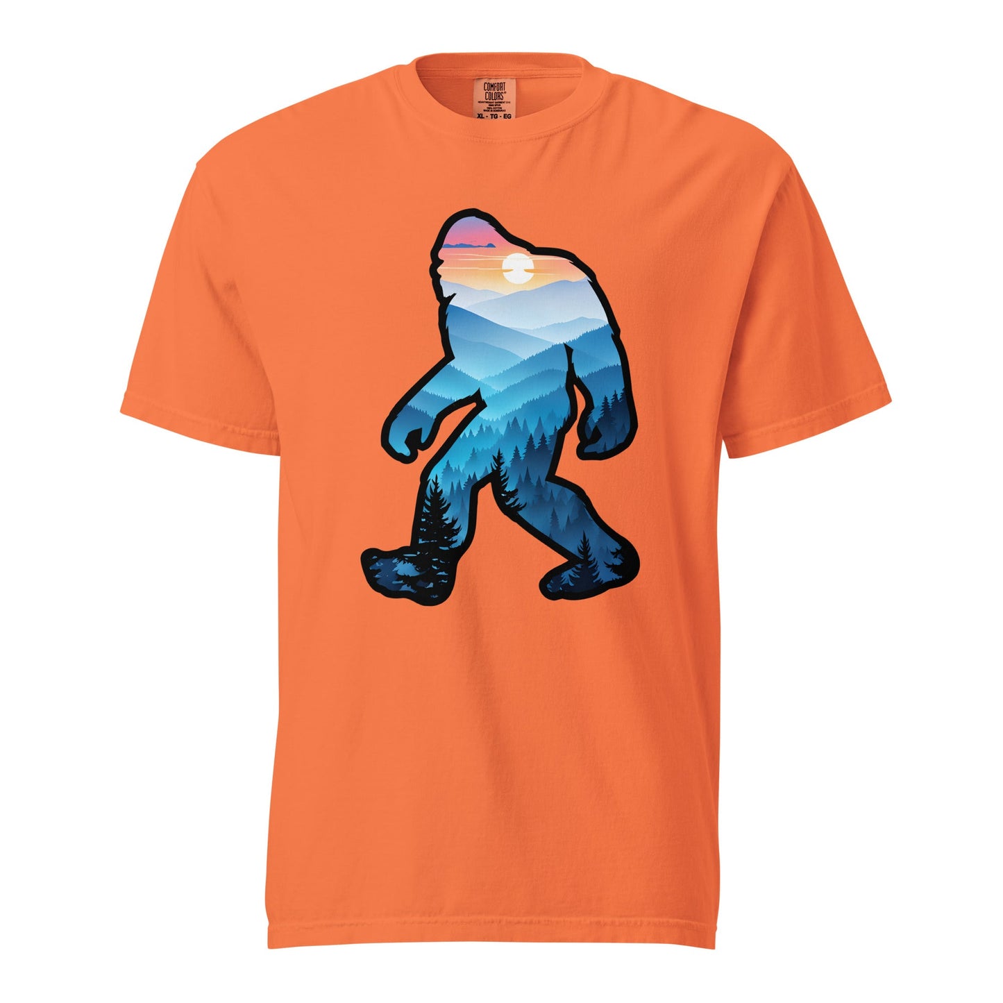 Bigfoot Blue Mountains Women's (Unisex) Premium Tee - Women's Shirts - Discovery Co.