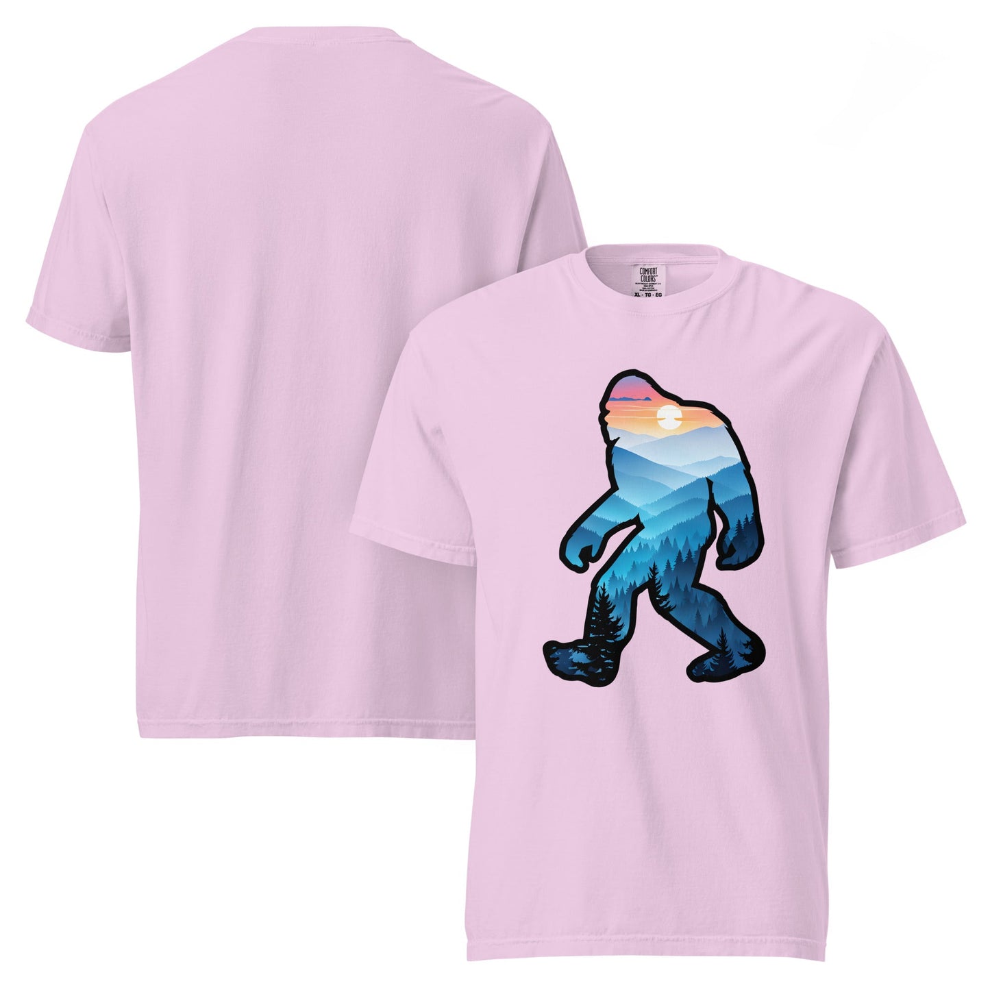 Bigfoot Blue Mountains Women's (Unisex) Premium Tee - Women's Shirts - Discovery Co.