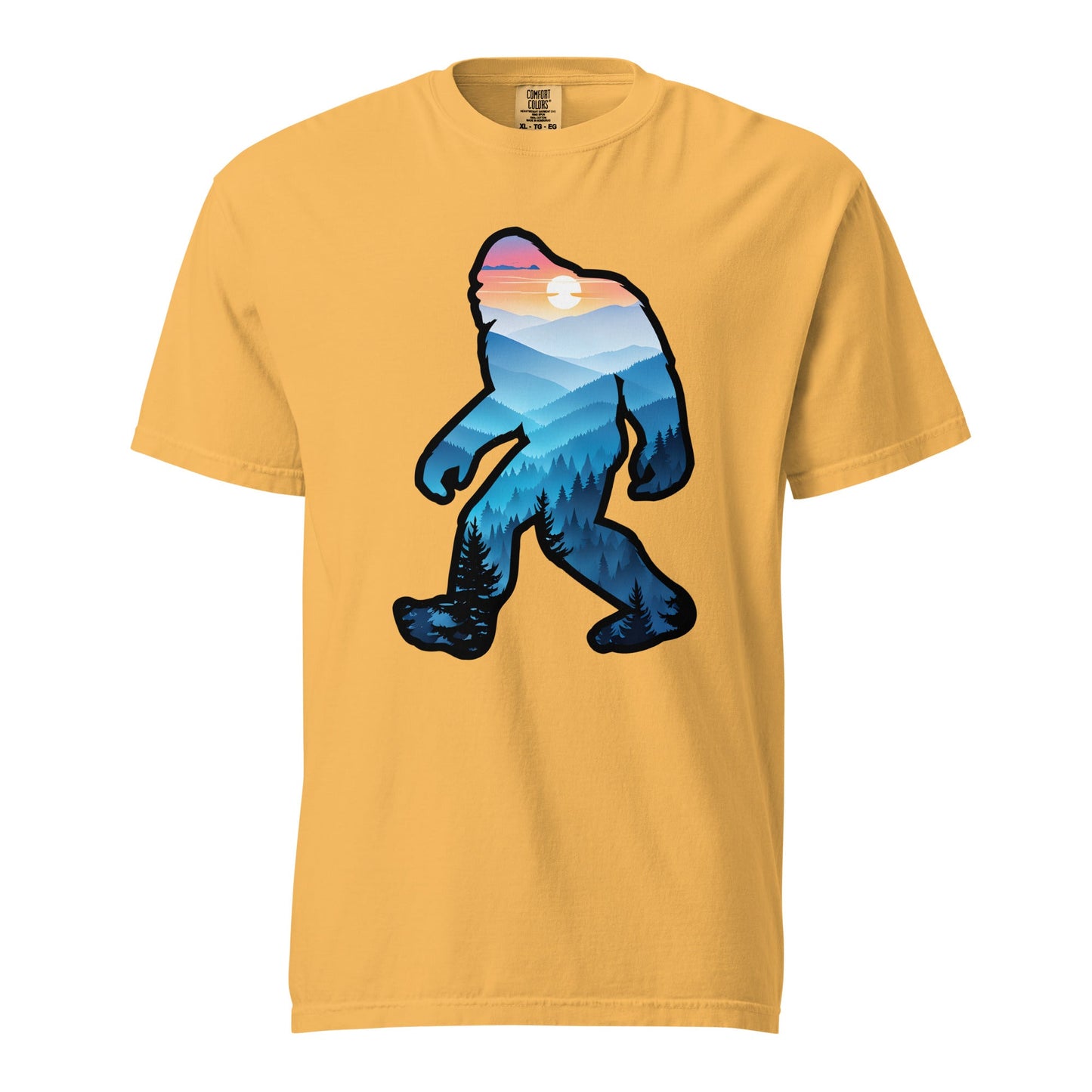 Bigfoot Blue Mountains Women's (Unisex) Premium Tee - Women's Shirts - Discovery Co.