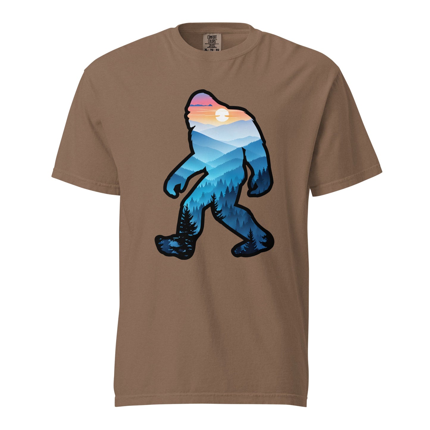 Bigfoot Blue Mountains Women's (Unisex) Premium Tee - Women's Shirts - Discovery Co.