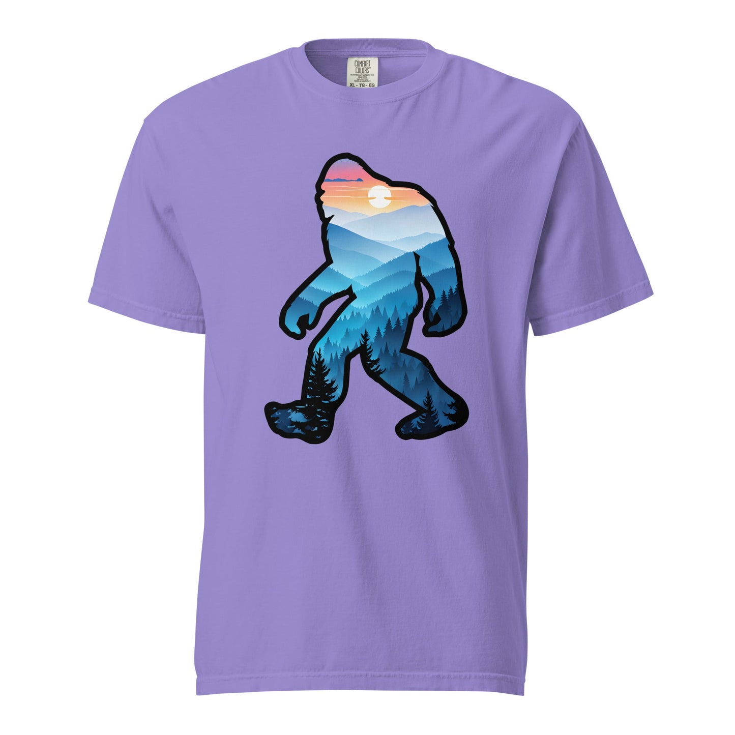 Bigfoot Blue Mountains Women's (Unisex) Premium Tee - Women's Shirts - Discovery Co.