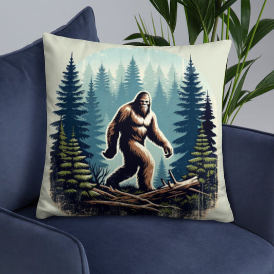 Bigfoot Forest Basic Pillow - Pillows - Discovery Co.
