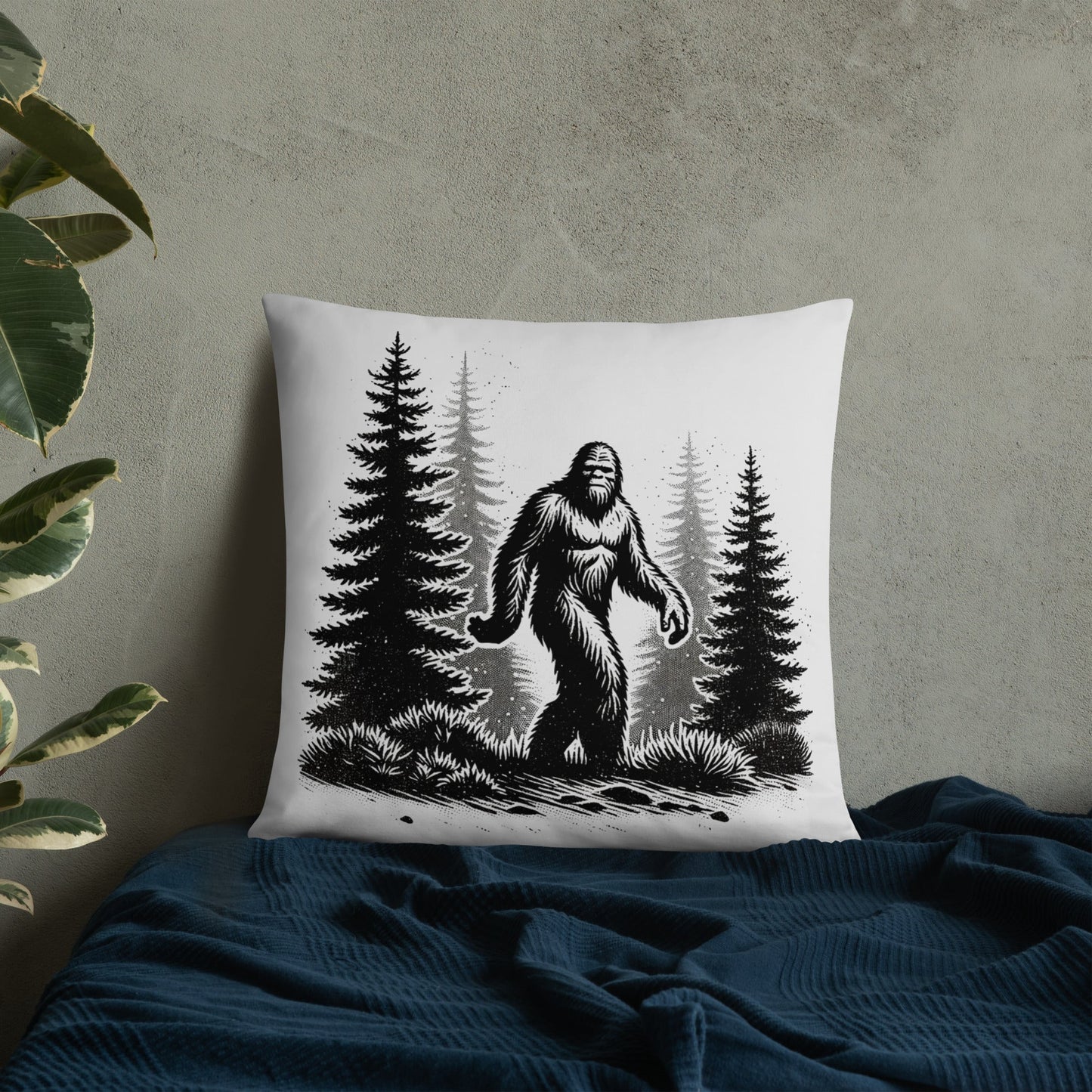 Bigfoot Forest II Basic Pillow - Pillows - Discovery Co.