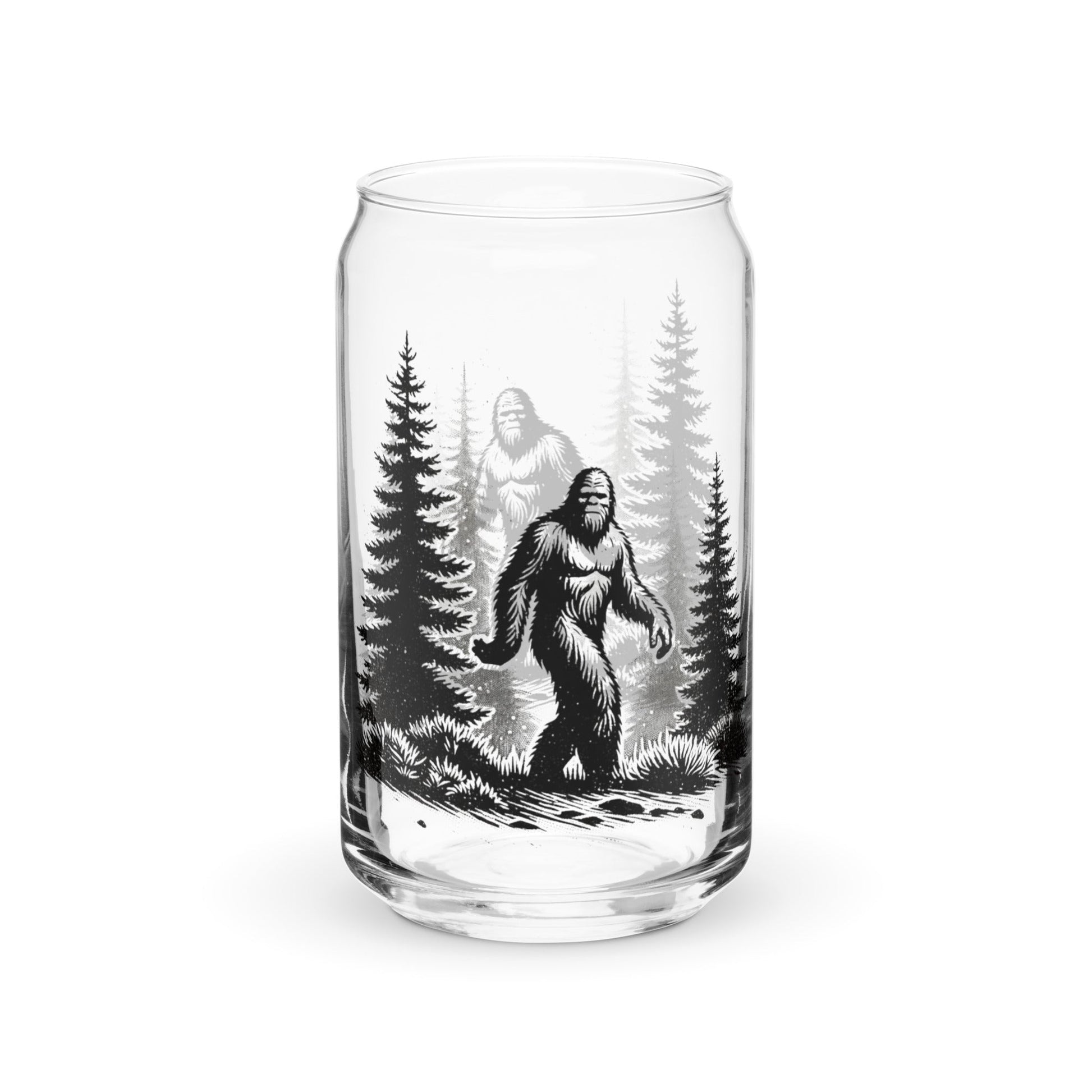 Bigfoot Forest II Can - Shaped Glass - Can - Shaped Glass - Discovery Co.