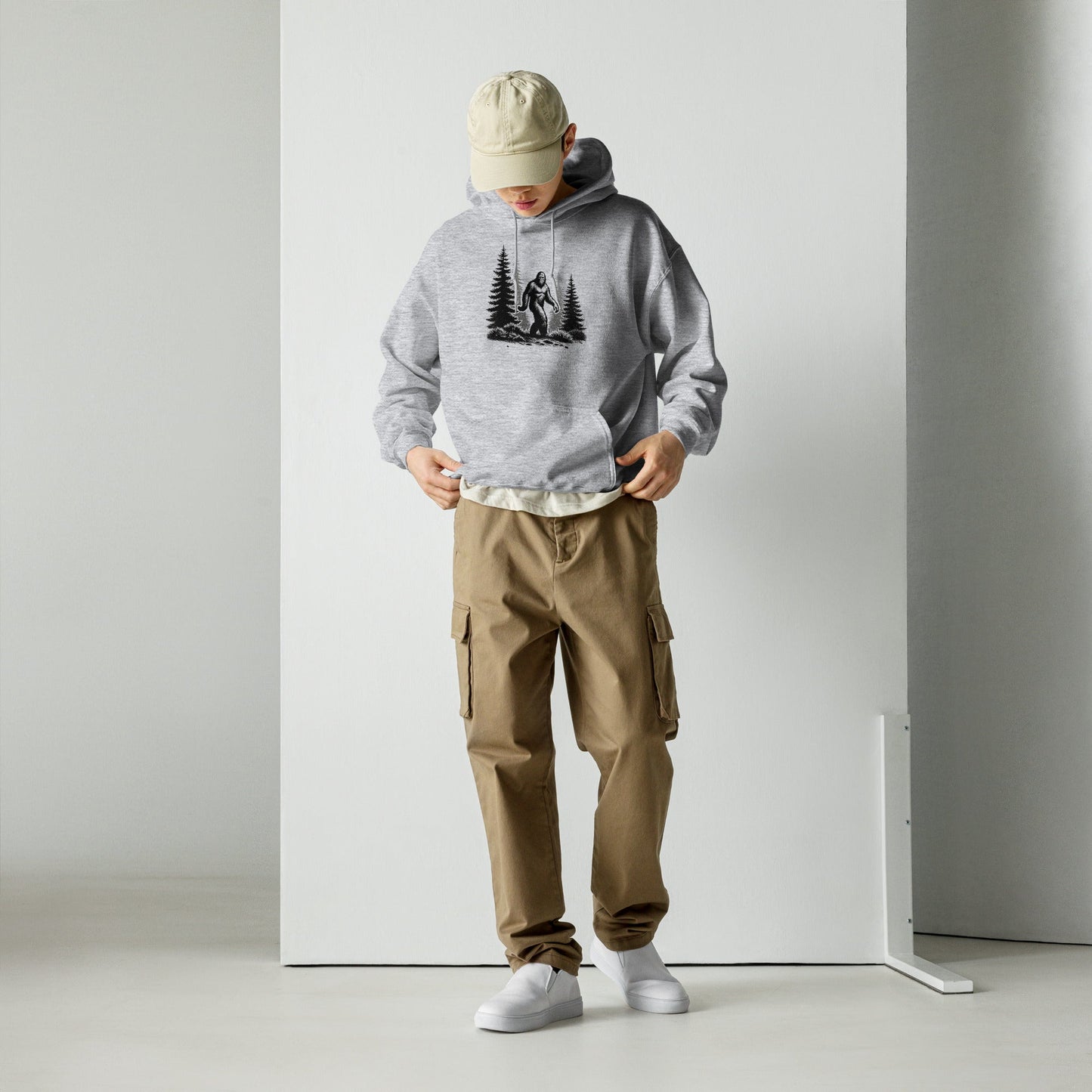 Bigfoot Forest II Men's (Unisex) Hoodie - Hoodies - Discovery Co.