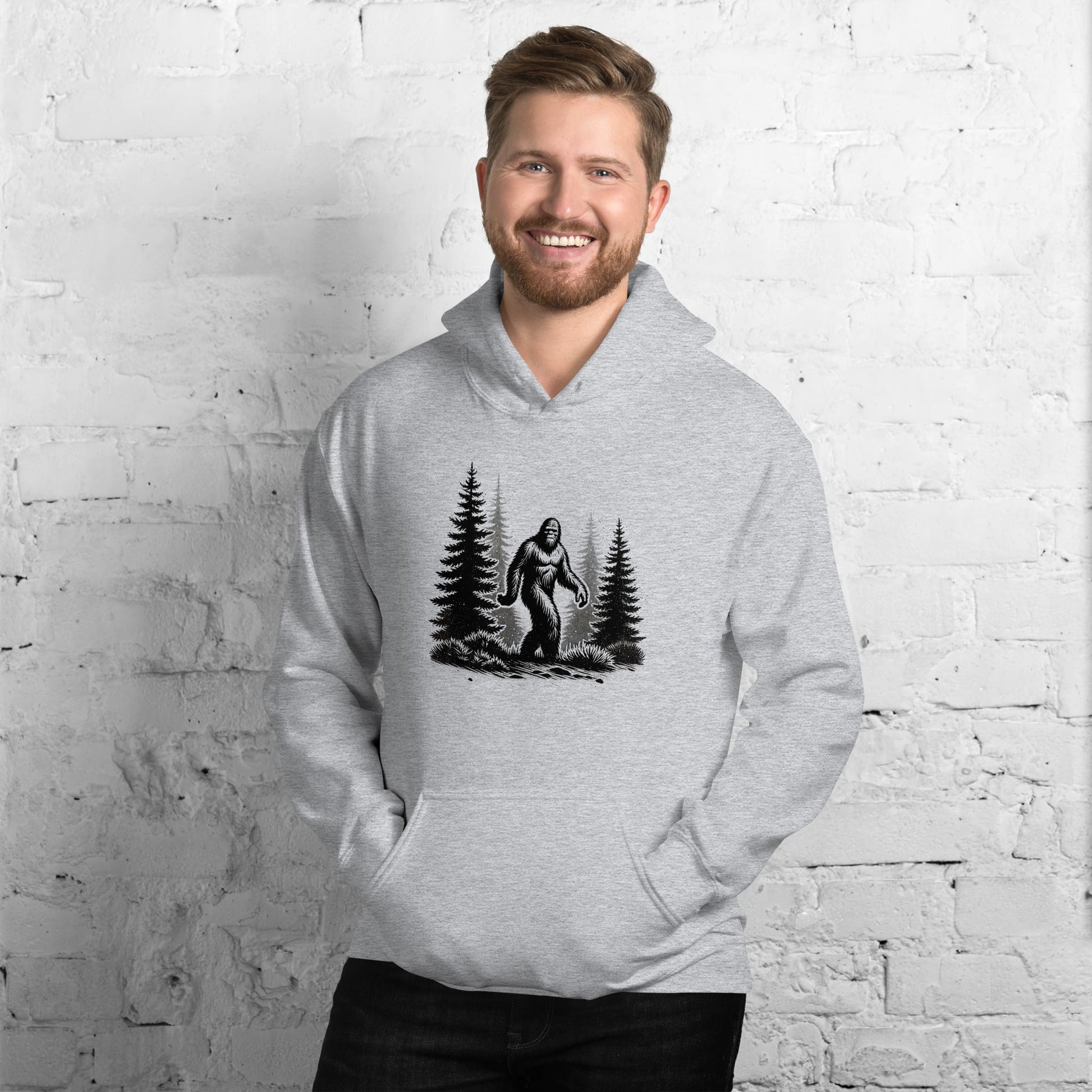 Bigfoot Forest II Men's (Unisex) Hoodie - Hoodies - Discovery Co.