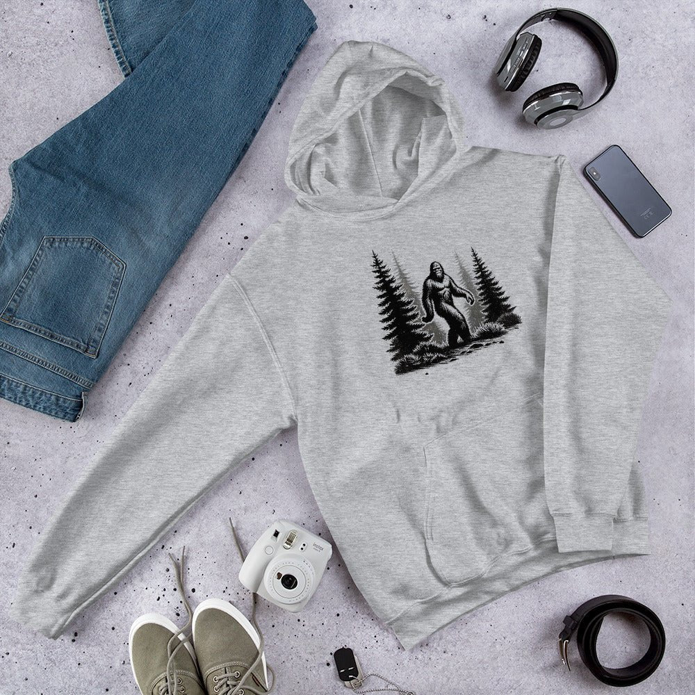 Bigfoot Forest II Men's (Unisex) Hoodie - Hoodies - Discovery Co.