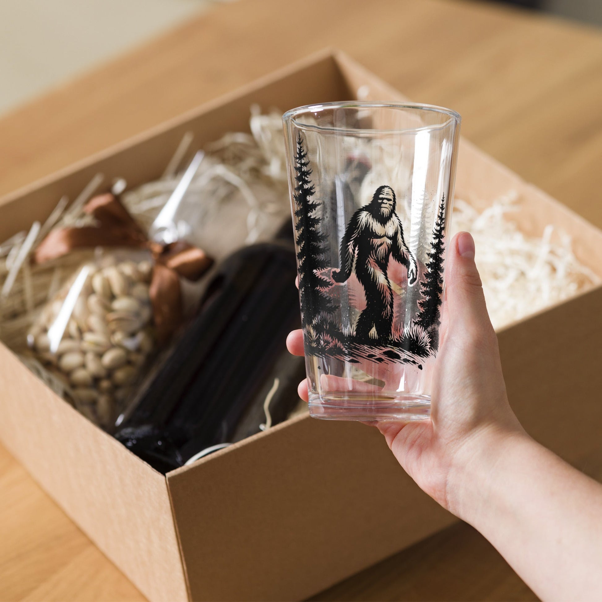Bigfoot Forest II Pint Glass - Beer Glass - Discovery Co.