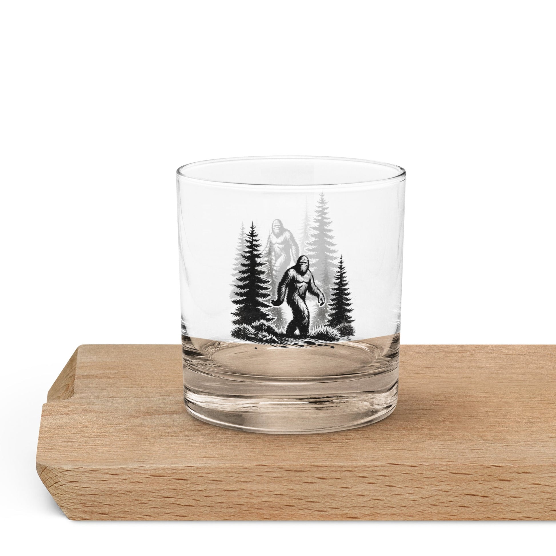 Bigfoot Forest II Rocks Glass - Rocks Glass - Discovery Co.