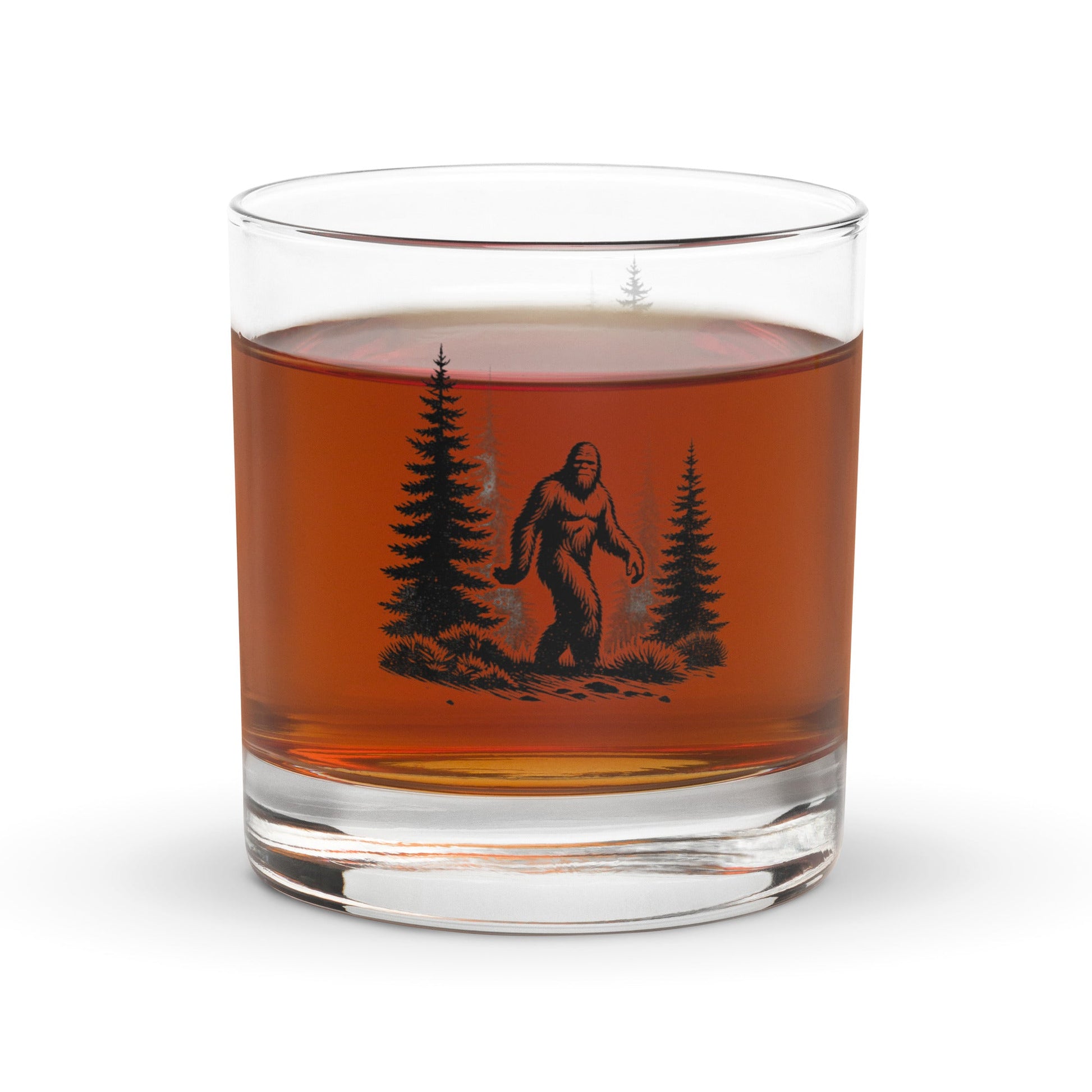 Bigfoot Forest II Rocks Glass - Rocks Glass - Discovery Co.