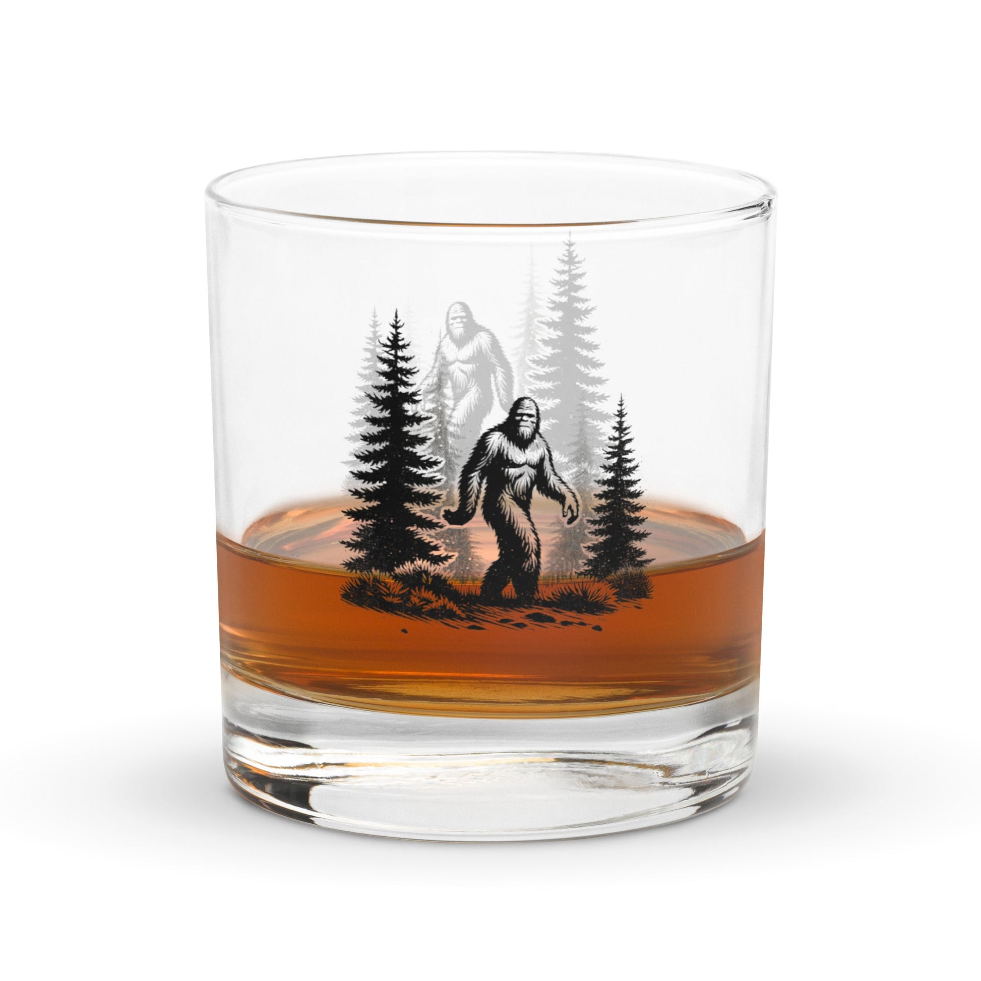 Bigfoot Forest II Rocks Glass - Rocks Glass - Discovery Co.