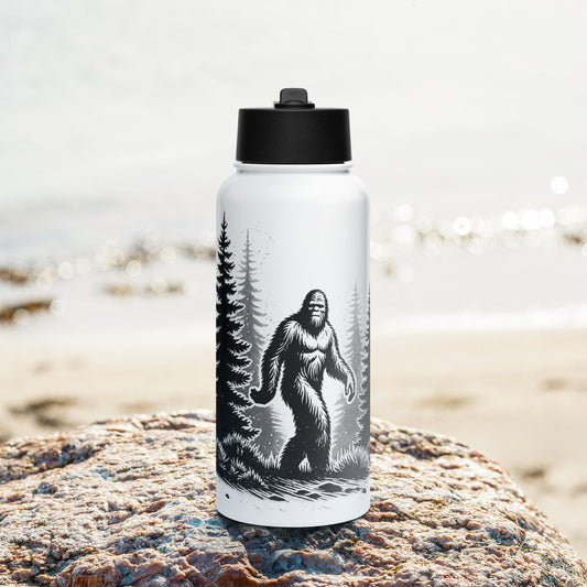 Bigfoot Forest II Stainless Steel Water Bottle With Straw Lid - Stainless Steel Water Bottle With Straw Lid - Discovery Co.