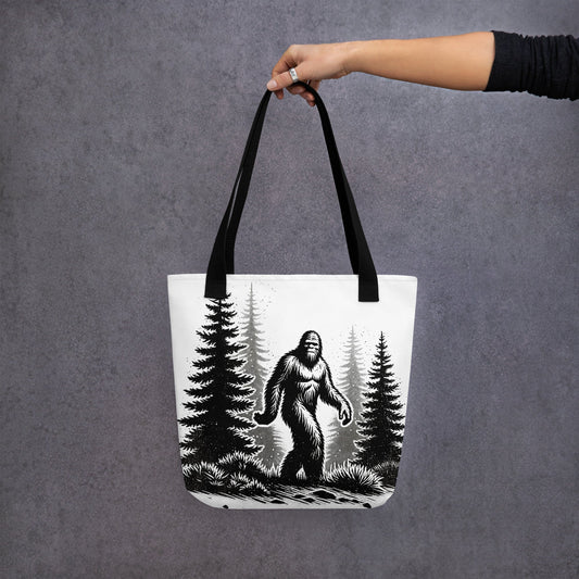 Bigfoot Forest II Tote Bag - Tote Bags - Discovery Co.