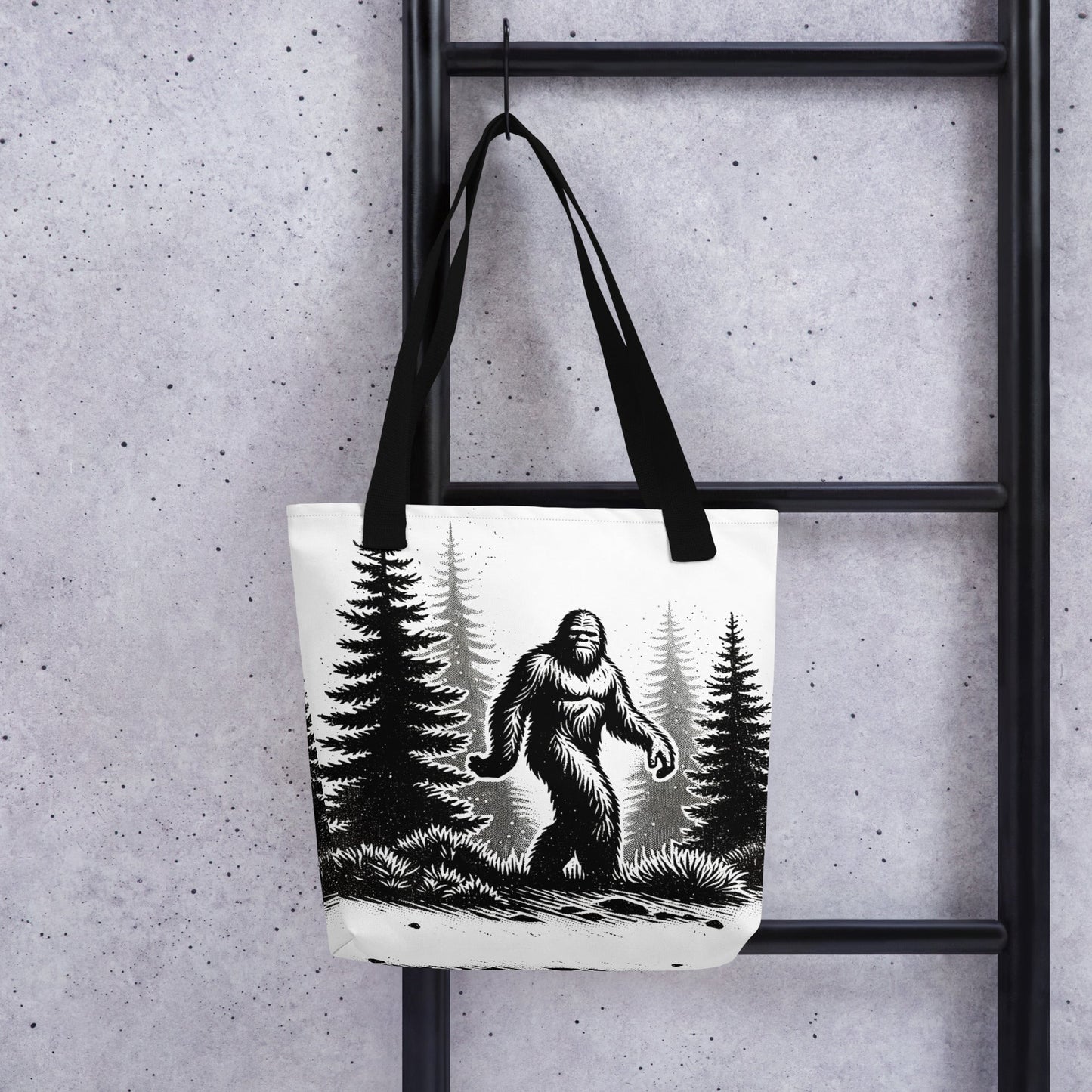 Bigfoot Forest II Tote Bag - Tote Bags - Discovery Co.