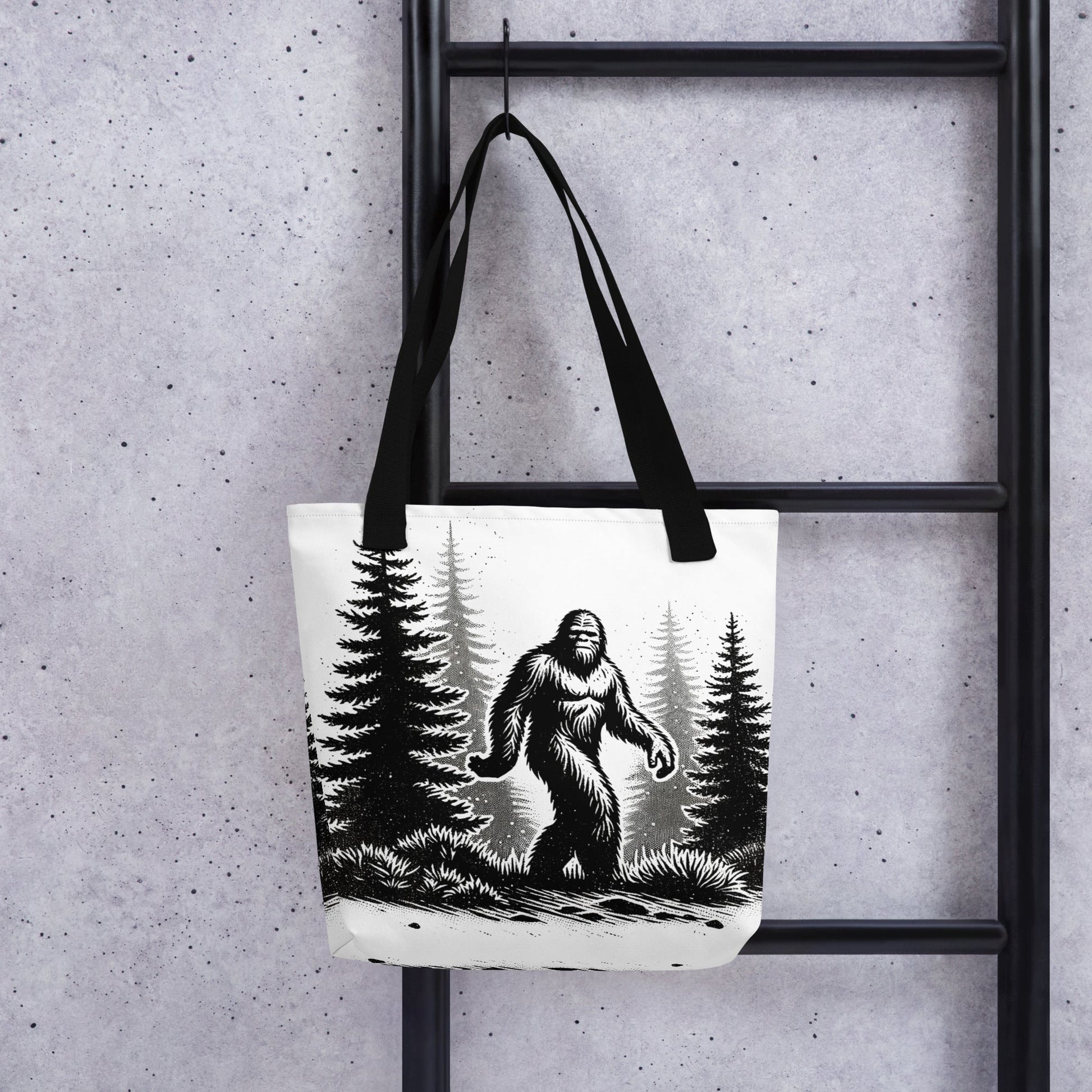 Bigfoot Forest II Tote Bag - Tote Bags - Discovery Co.