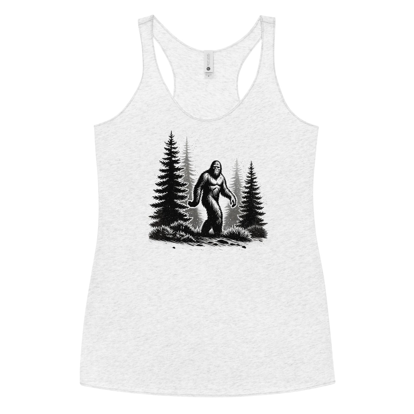 Bigfoot Forest II Women's Racerback Tank - Women's Shirts - Discovery Co.