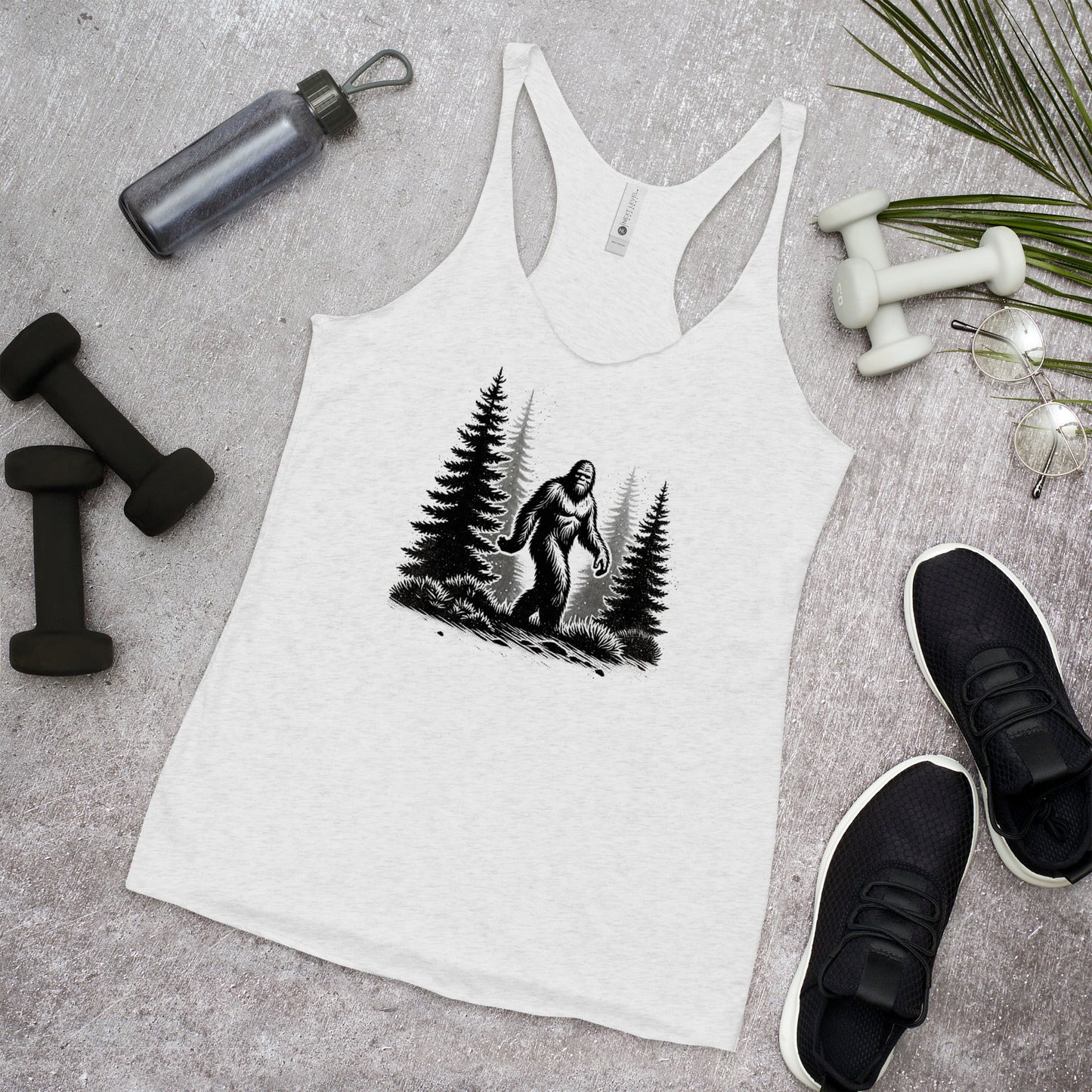 Bigfoot Forest II Women's Racerback Tank - Women's Shirts - Discovery Co.