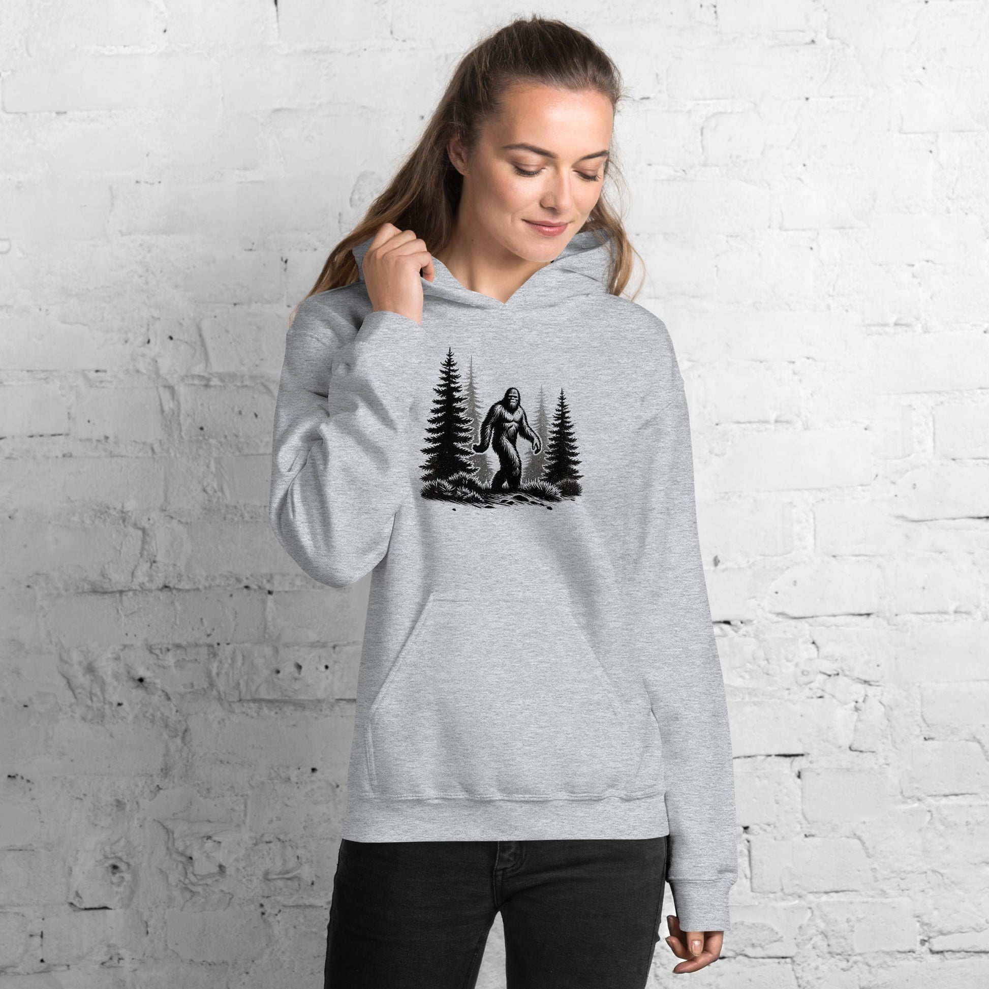 Bigfoot Forest II Women's (Unisex) Hoodie - Hoodies - Discovery Co.