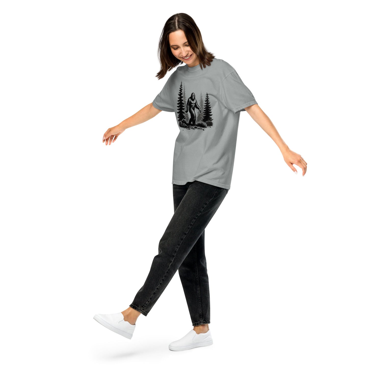 Bigfoot Forest II Women's (Unisex) Premium Tee - Women's Shirts - Discovery Co.