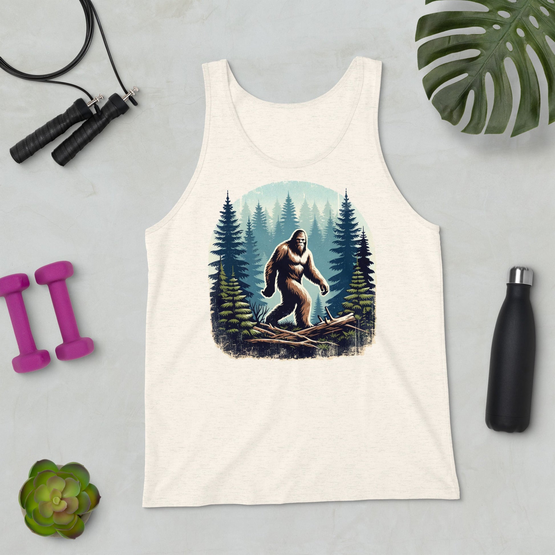 Bigfoot Forest Men's Tank Top - Men's Shirts - Discovery Co.