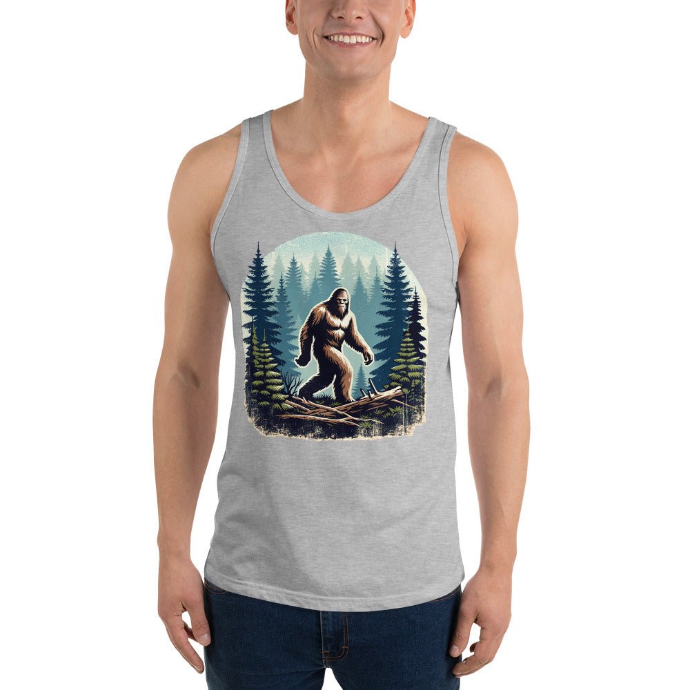 Bigfoot Forest Men's Tank Top - Men's Shirts - Discovery Co.