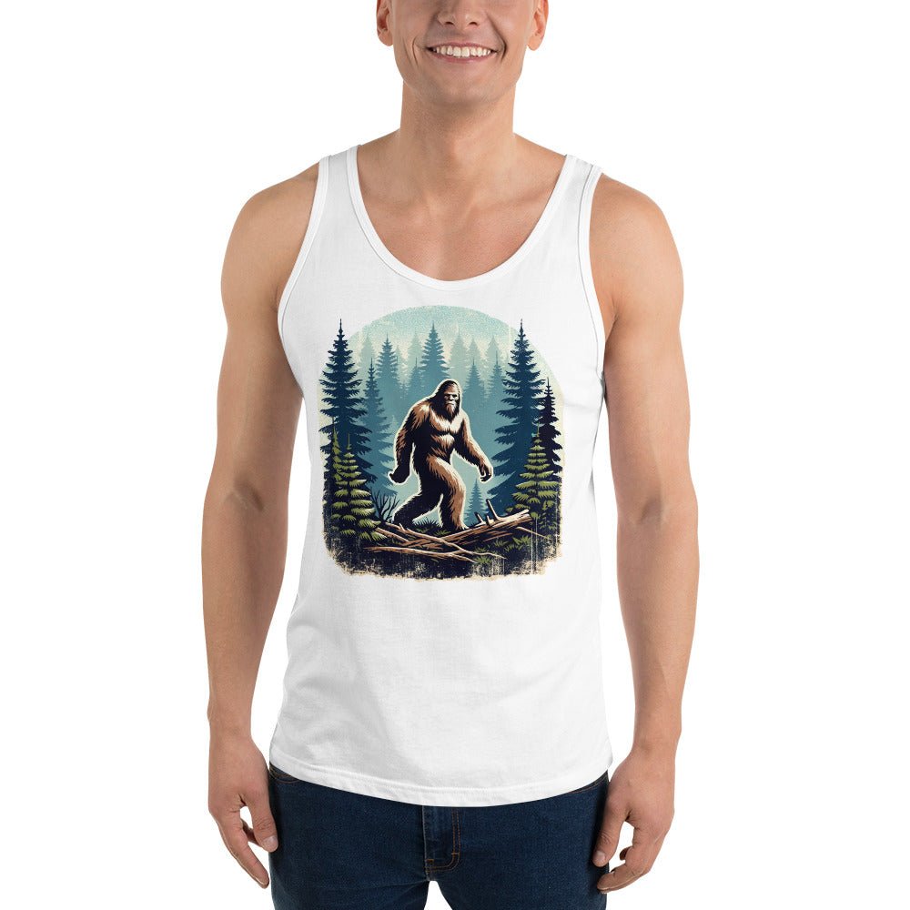Bigfoot Forest Men's Tank Top - Men's Shirts - Discovery Co.