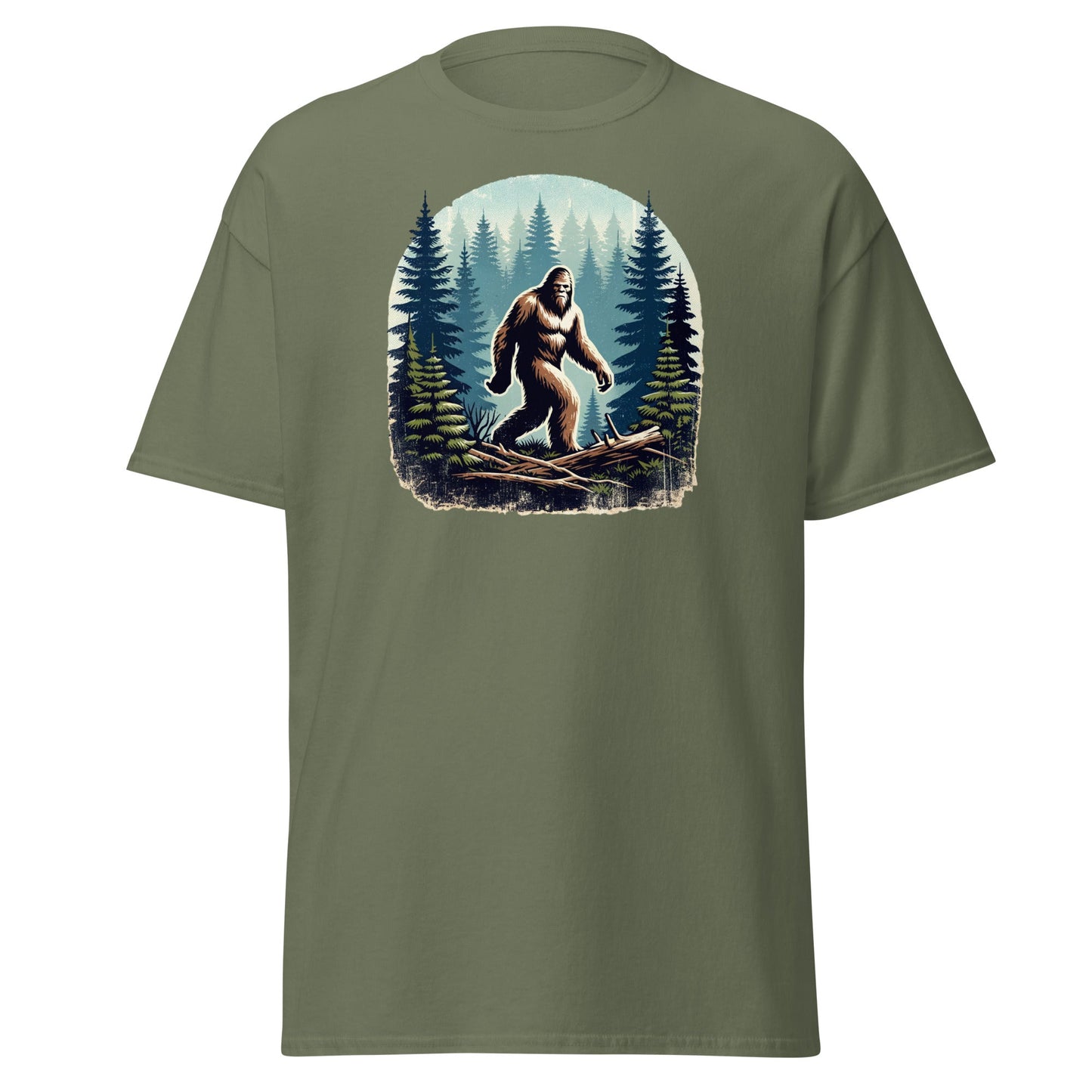 Bigfoot Forest Men's (Unisex) Classic Tee - Men's Shirts - Discovery Co.