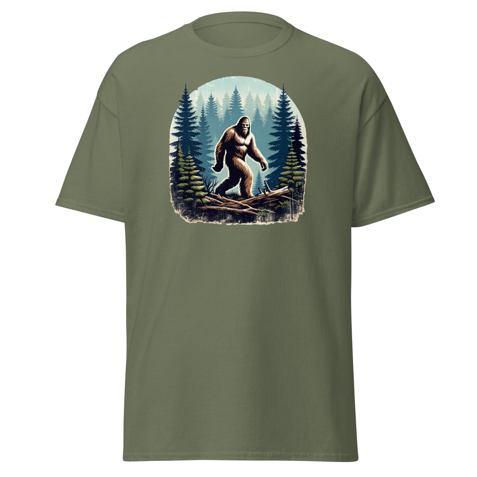 Bigfoot Forest Men's (Unisex) Classic Tee - Men's Shirts - Discovery Co.