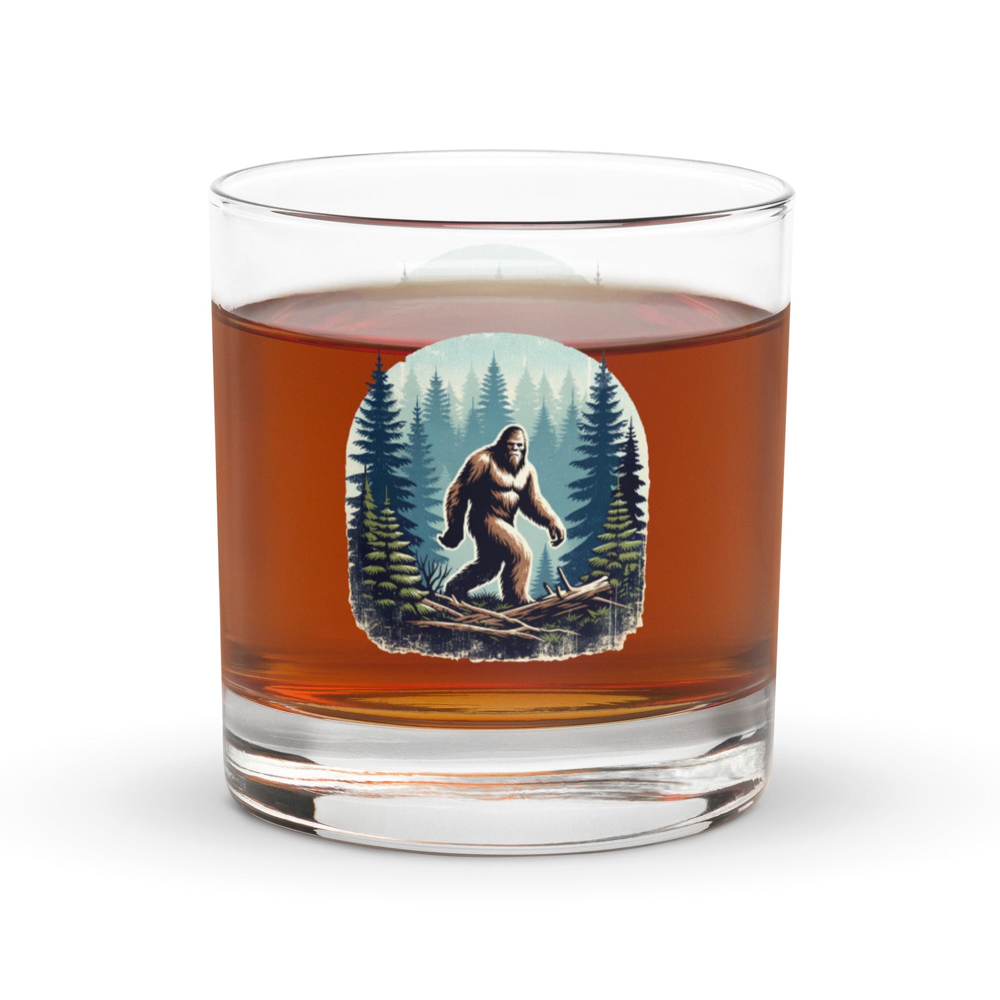 Bigfoot Forest Rocks Glass - Rocks Glass - Discovery Co.