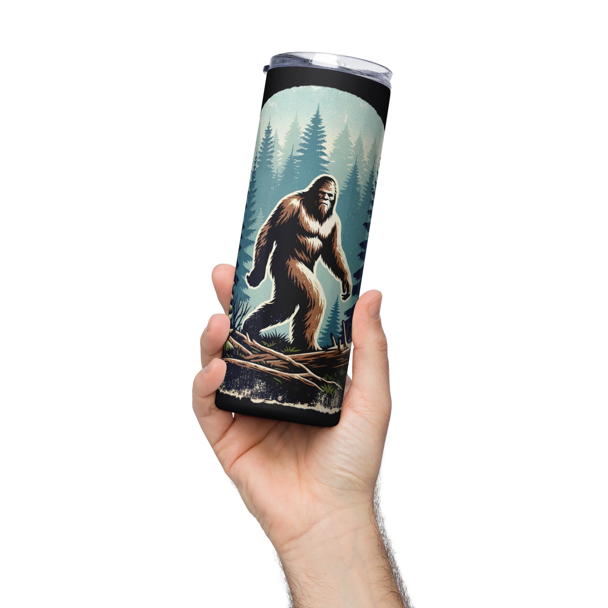 Bigfoot Forest Stainless Steel Tumbler - Steel Tumbler - Discovery Co.