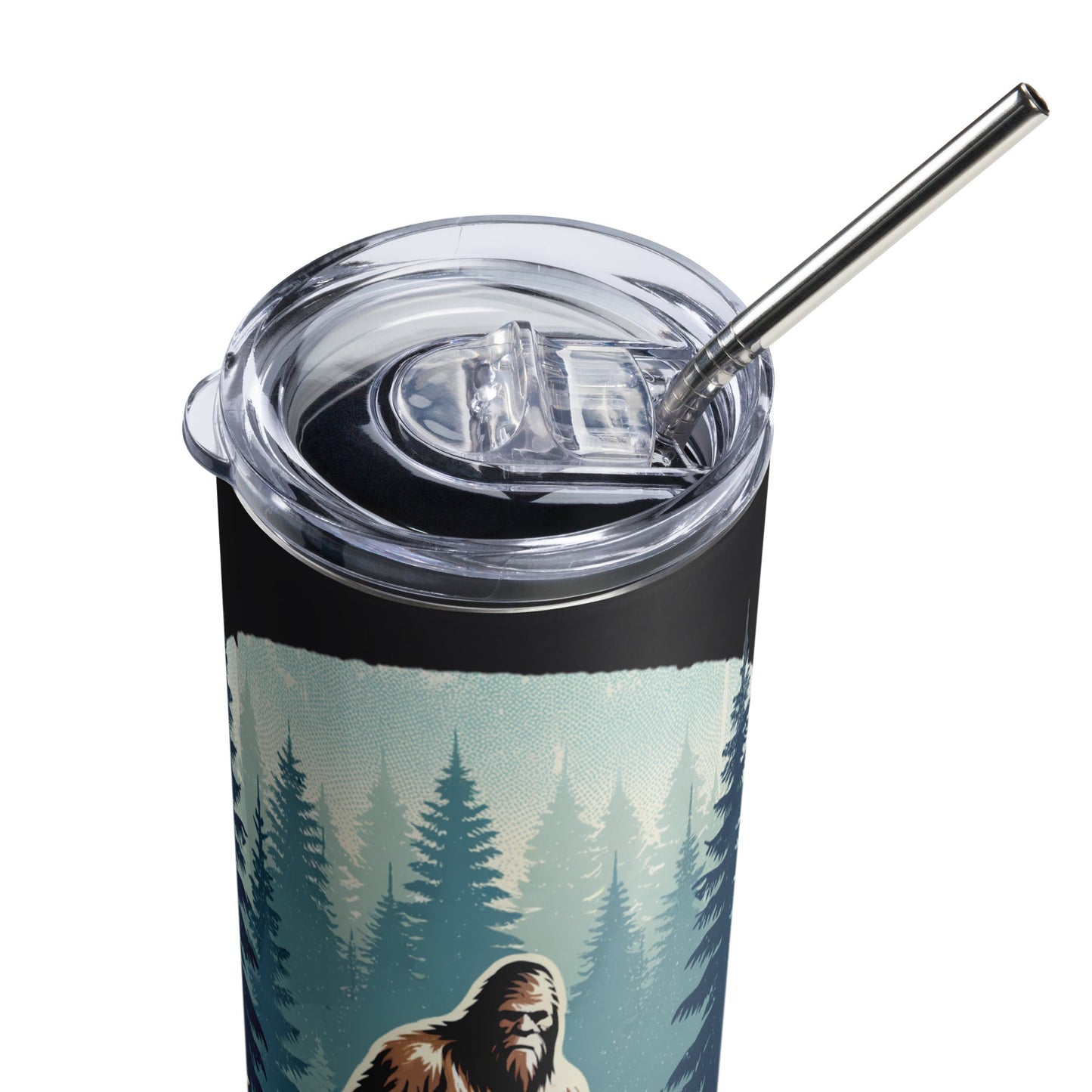 Bigfoot Forest Stainless Steel Tumbler - Steel Tumbler - Discovery Co.