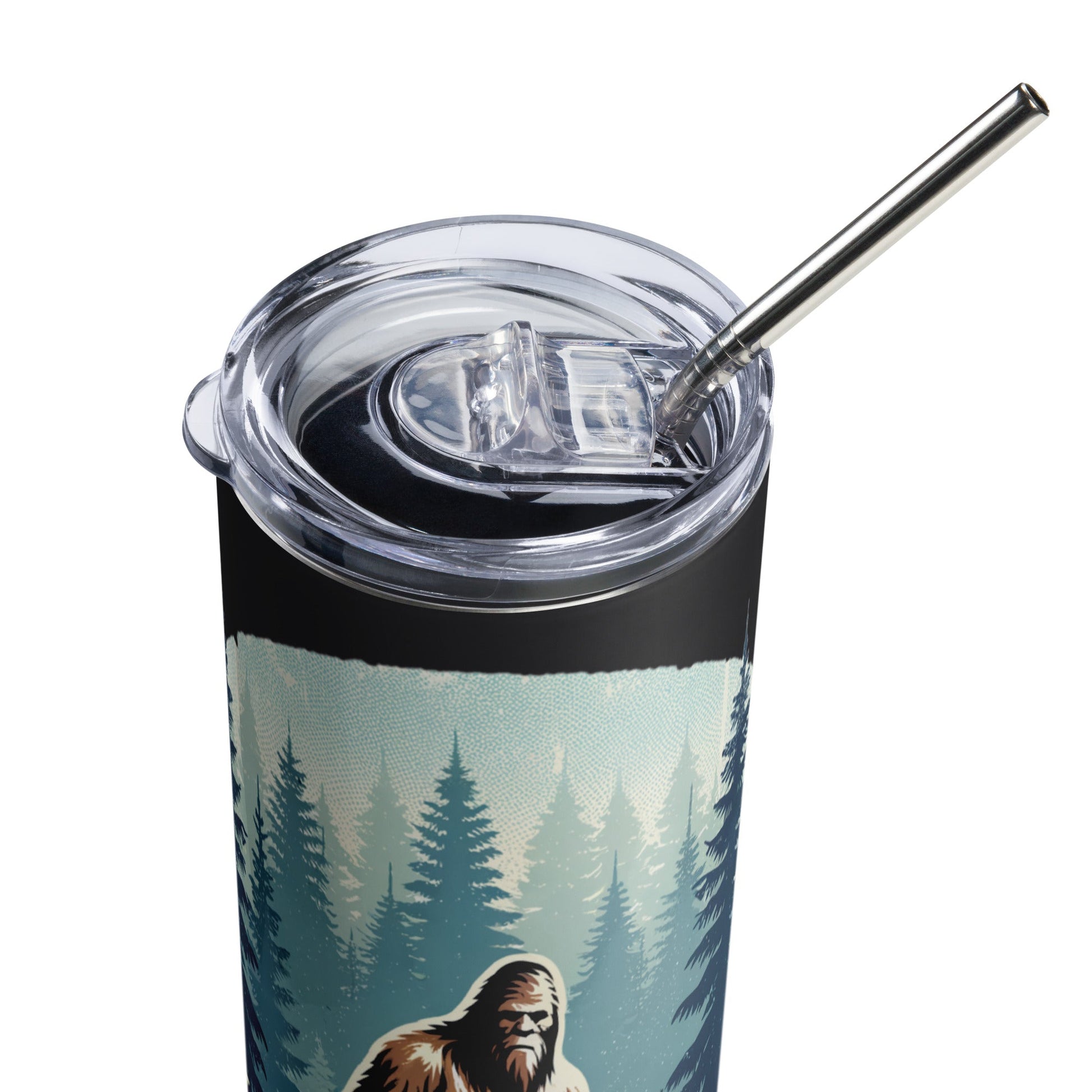 Bigfoot Forest Stainless Steel Tumbler - Steel Tumbler - Discovery Co.