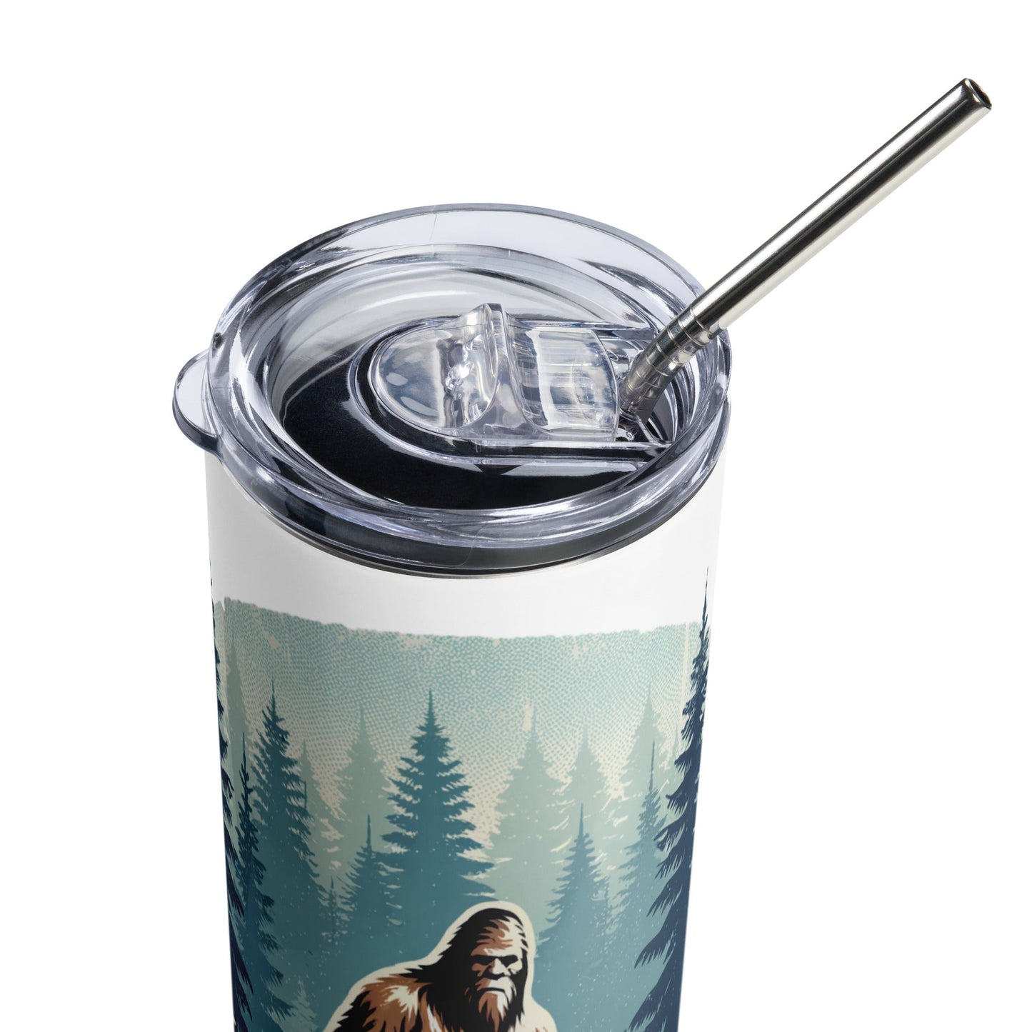 Bigfoot Forest Stainless Steel Tumbler - Steel Tumbler - Discovery Co.