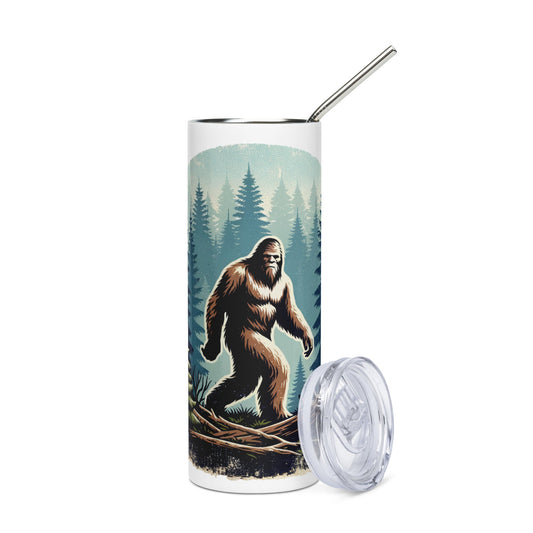 Bigfoot Forest Stainless Steel Tumbler - Steel Tumbler - Discovery Co.