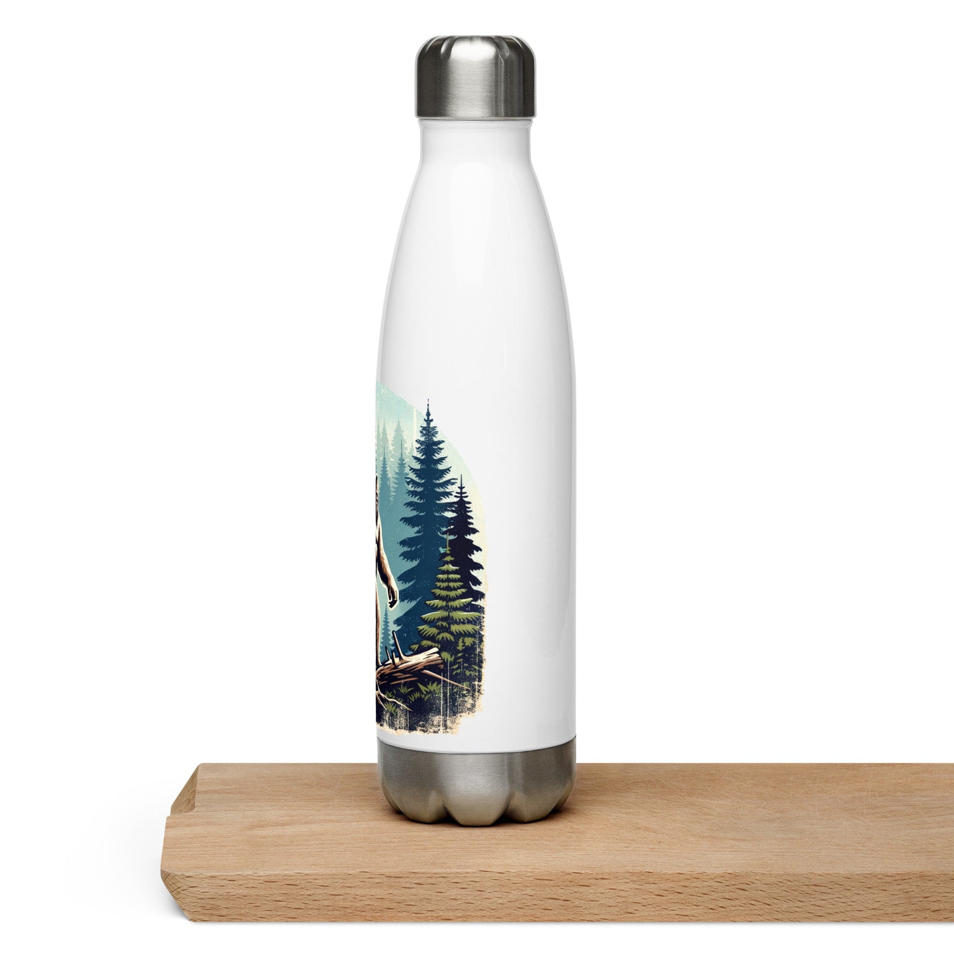 Bigfoot Forest Stainless Steel Water Bottle - Stainless Steel Water Bottle - Discovery Co.