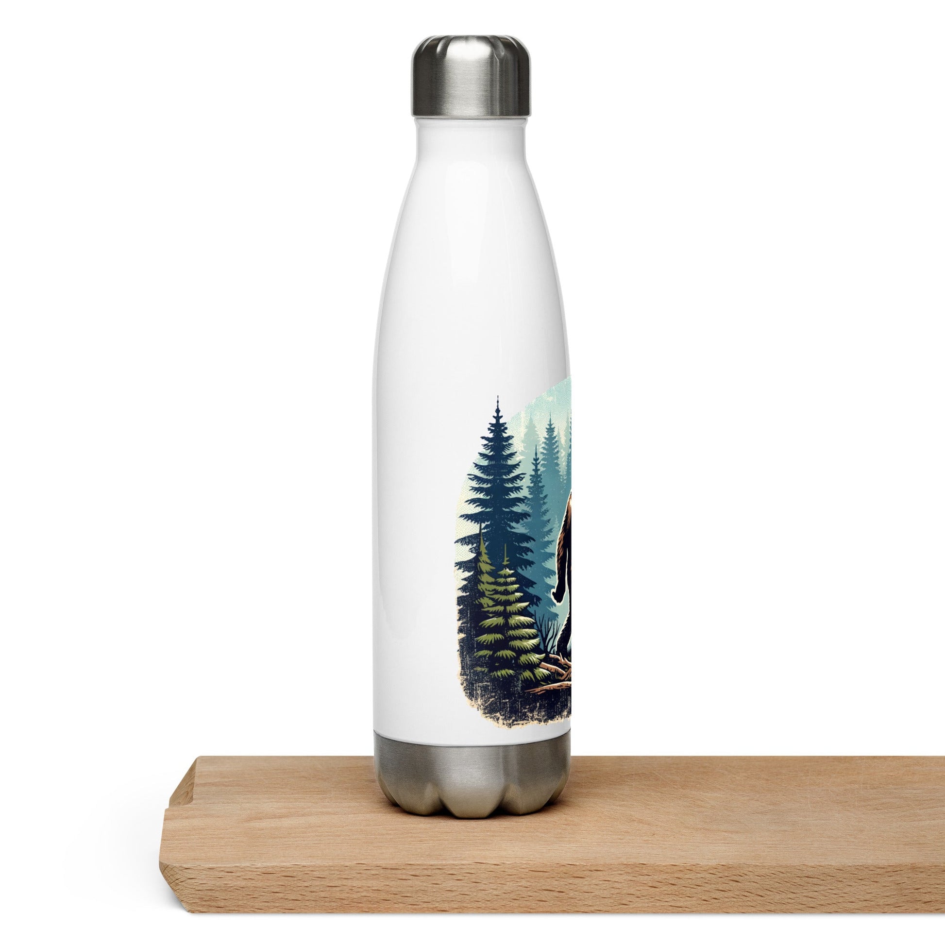 Bigfoot Forest Stainless Steel Water Bottle - Stainless Steel Water Bottle - Discovery Co.