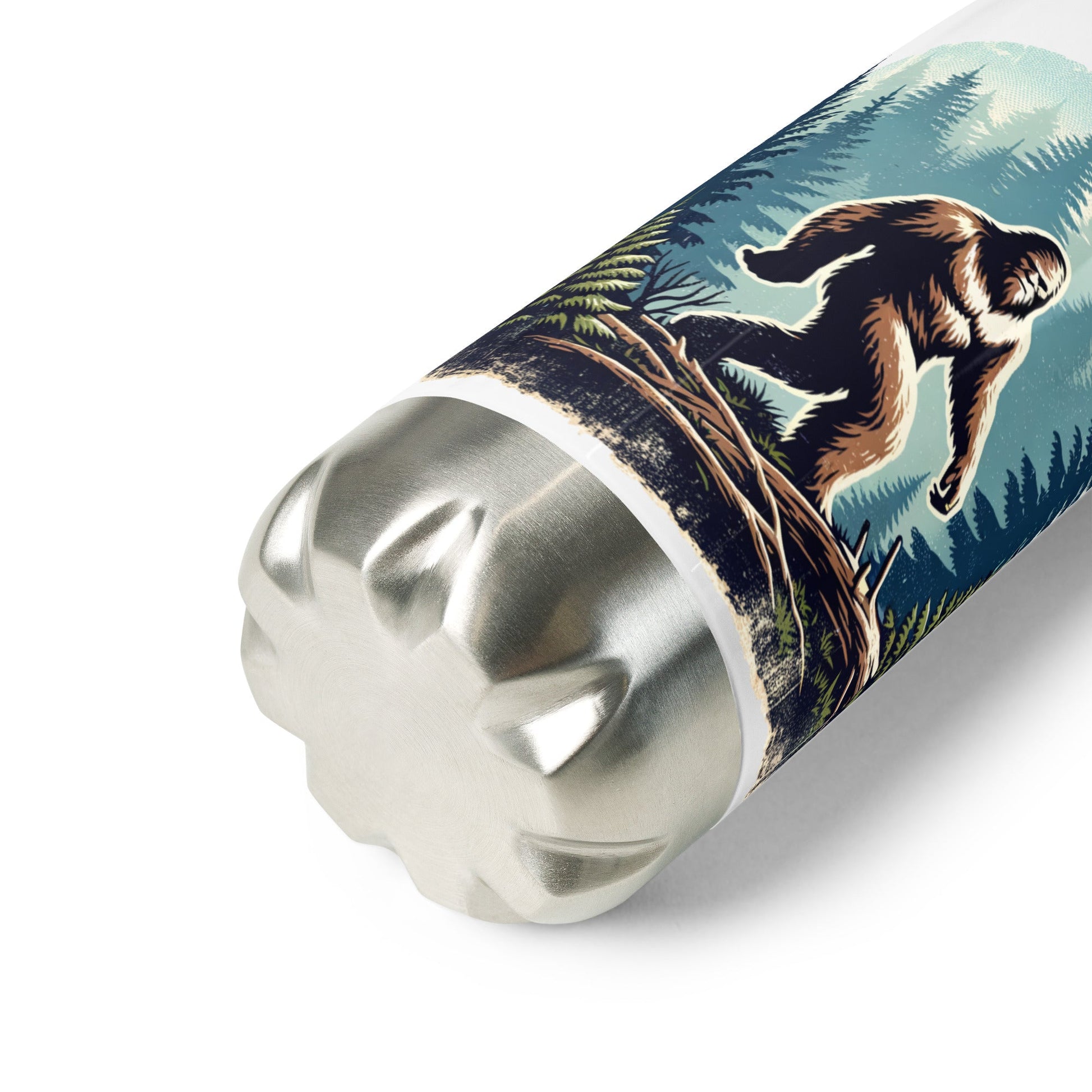 Bigfoot Forest Stainless Steel Water Bottle - Stainless Steel Water Bottle - Discovery Co.