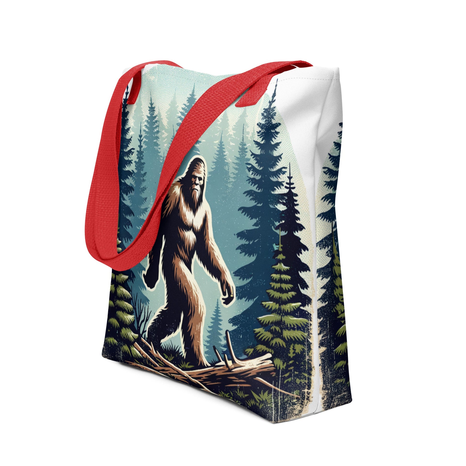 Bigfoot Forest Tote Bag - Tote Bags - Discovery Co.